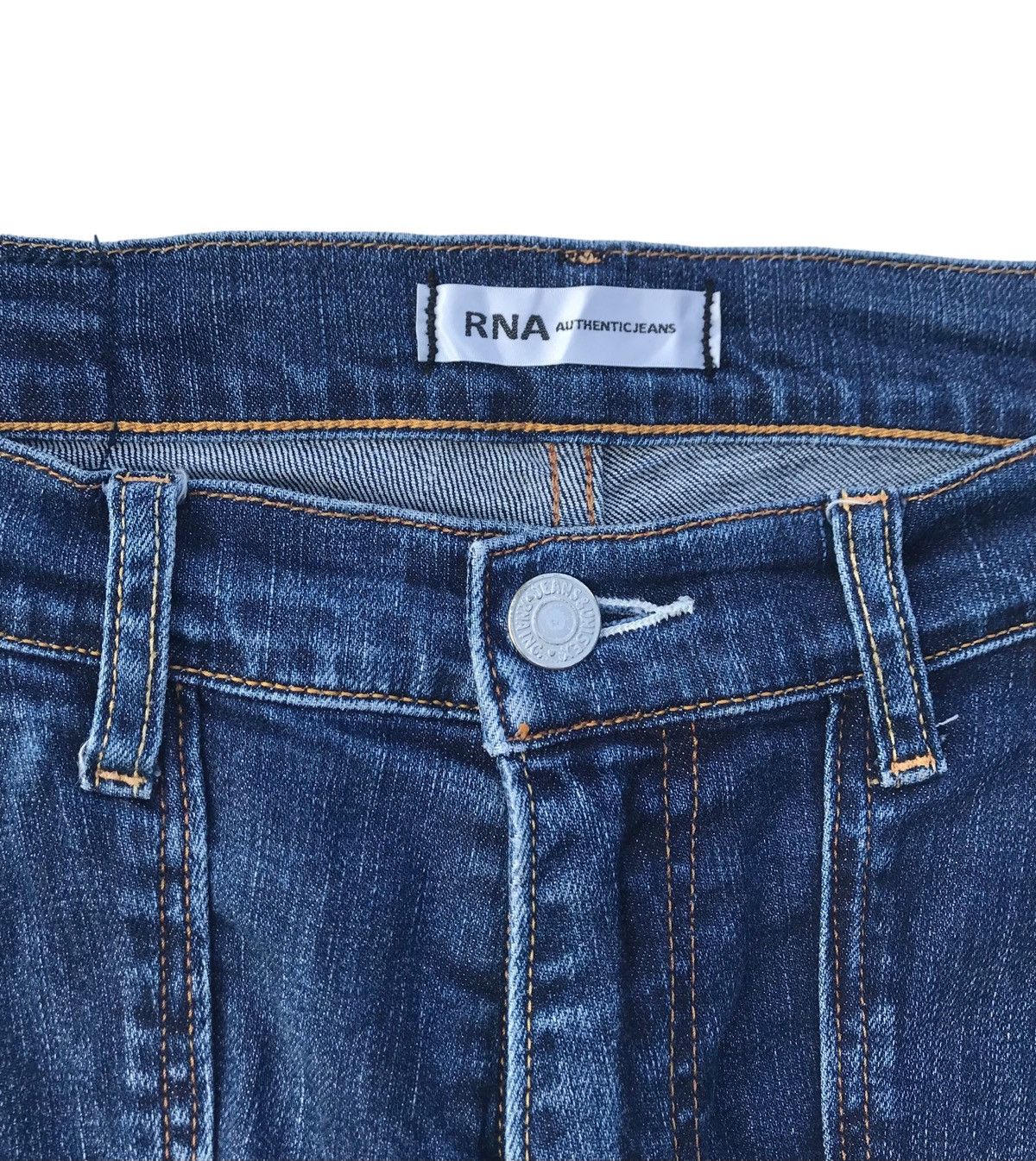 Japanese Brand RNA Japan Skinny Fit Streetwear Denim Pants Size US 28 / EU 44 - 3 Thumbnail