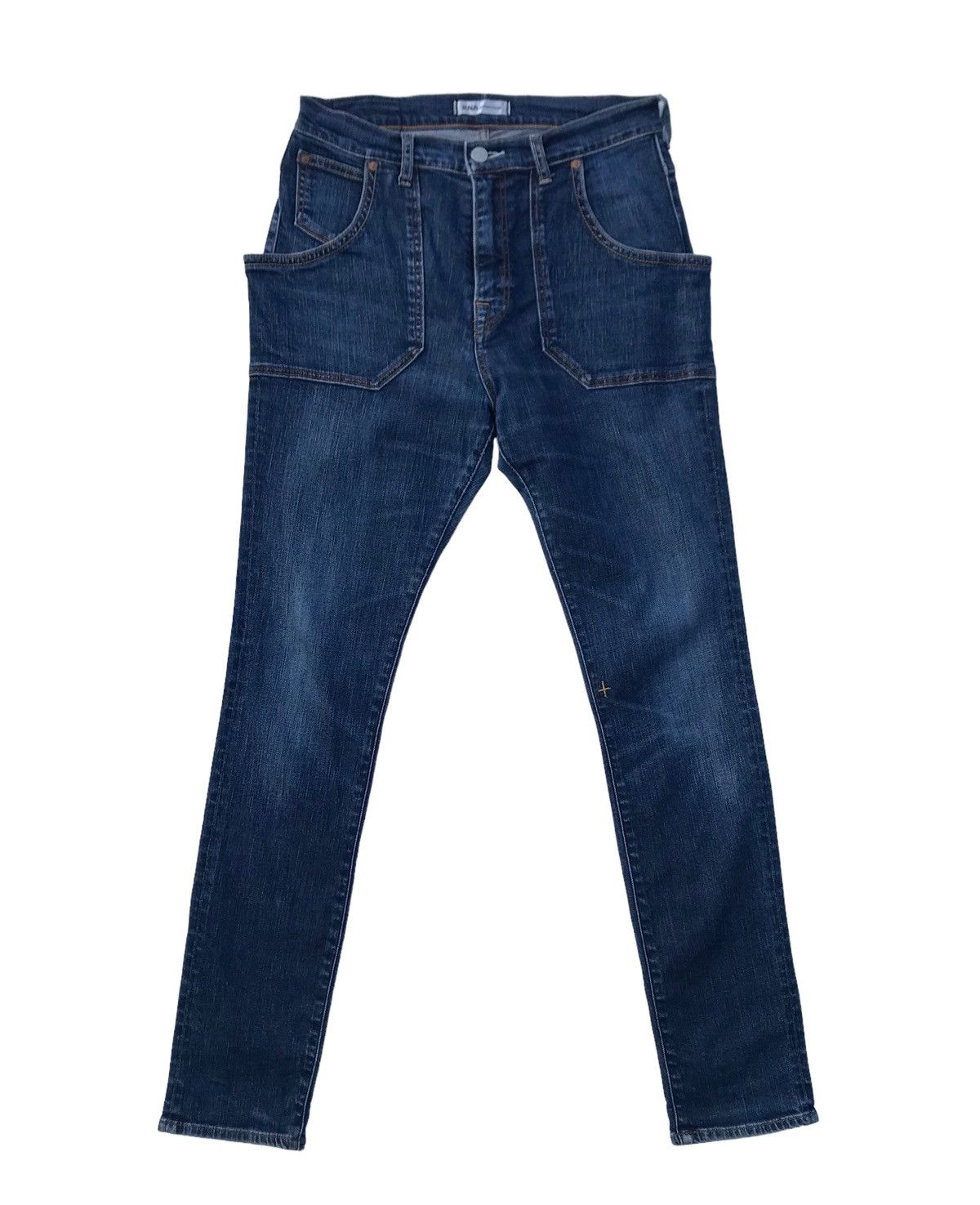 Japanese Brand RNA Japan Skinny Fit Streetwear Denim Pants Size US 28 / EU 44 - 1 Thumbnail