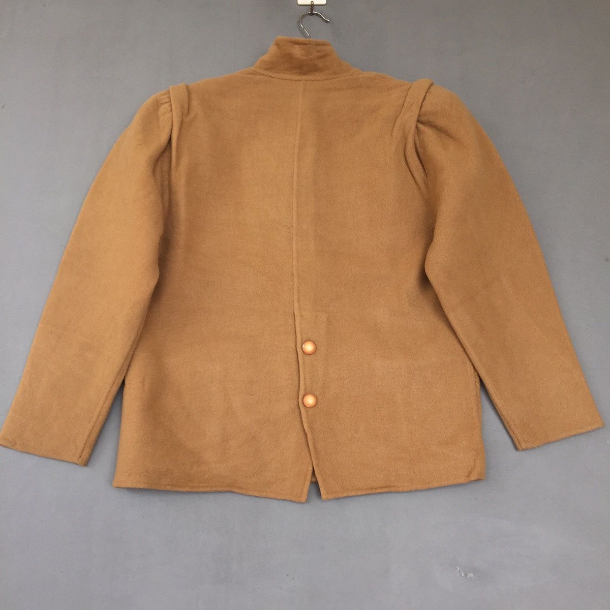 Vintage Vintage Designer Hermelli Coat Jacket Wool Style Size M / US 6-8 / IT 42-44 - 6 Thumbnail