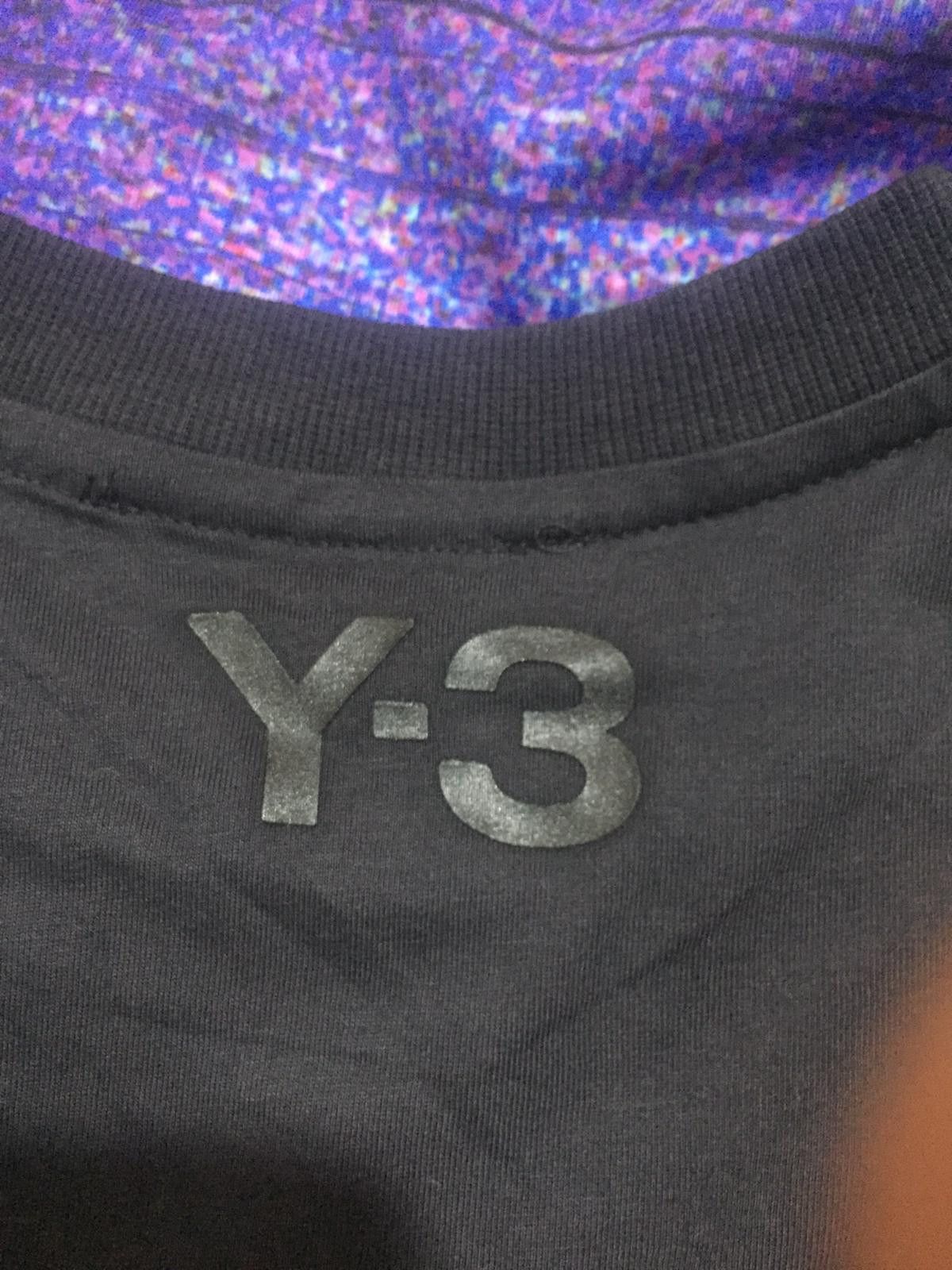 Yohji Yamamoto Y-3 & Adidas Printed ''Want to Continue'' T-Shirt Size US S / EU 44-46 / 1 - 7 Thumbnail