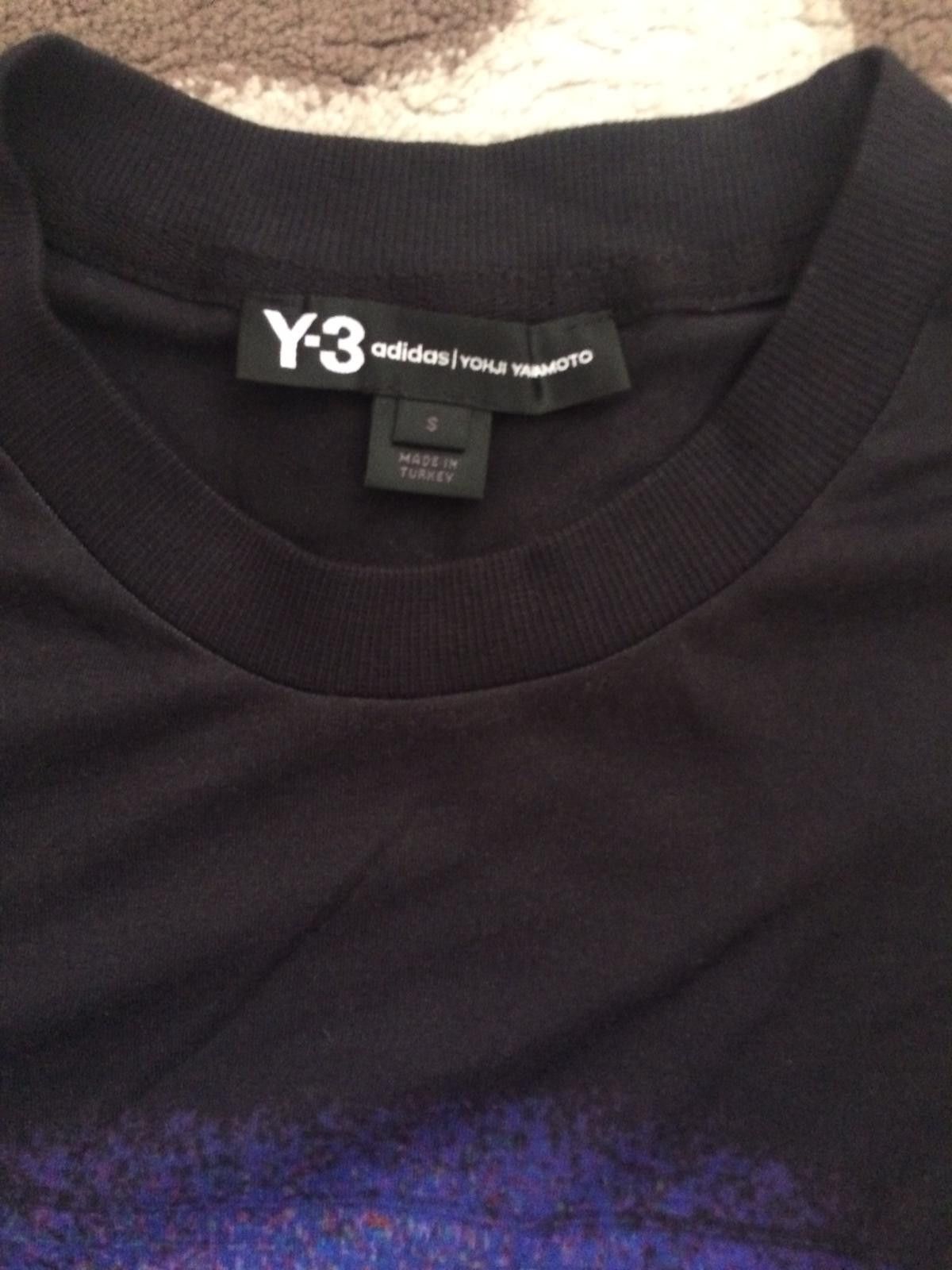 Yohji Yamamoto Y-3 & Adidas Printed ''Want to Continue'' T-Shirt Size US S / EU 44-46 / 1 - 3 Thumbnail