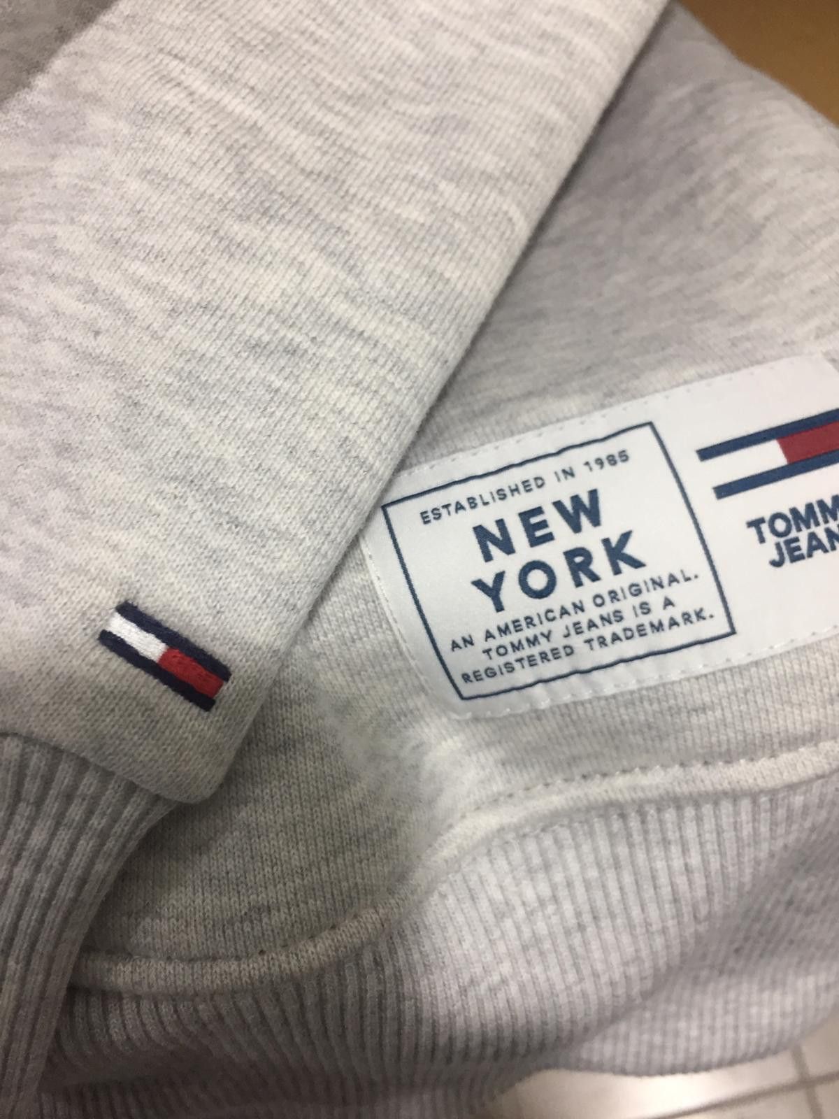 Tommy Jeans Tommy Grey Sweatshirt Size US L / EU 52-54 / 3 - 3 Thumbnail