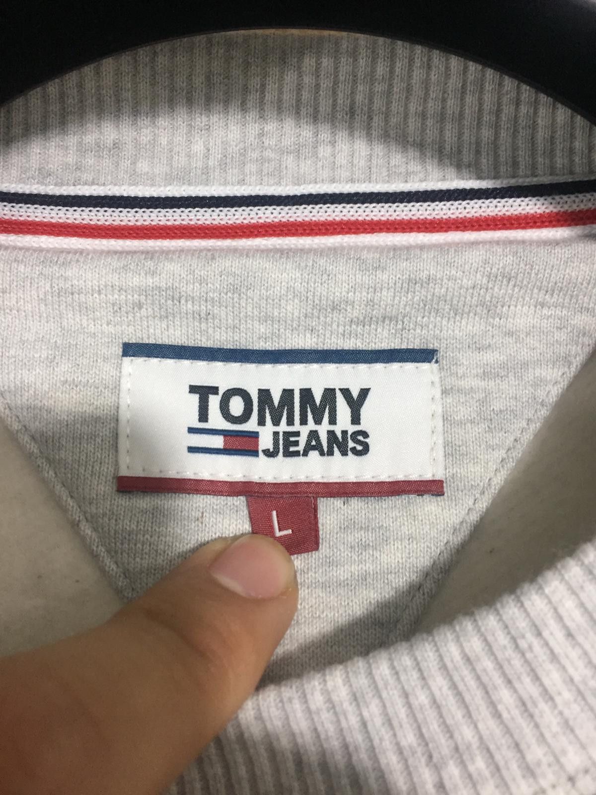 Tommy Jeans Tommy Grey Sweatshirt Size US L / EU 52-54 / 3 - 4 Thumbnail