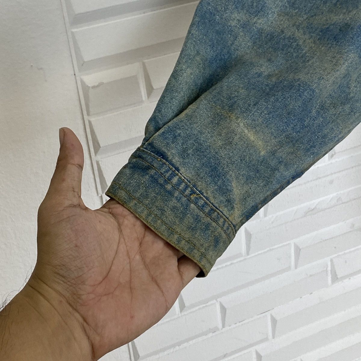 Vintage Vintage Japanese Denim Button Up Jacket Size US M / EU 48-50 / 2 - 7 Thumbnail