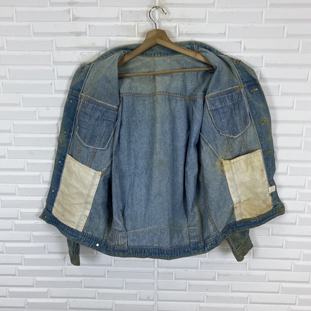 Vintage Vintage Japanese Denim Button Up Jacket Size US M / EU 48-50 / 2 - 16 Thumbnail