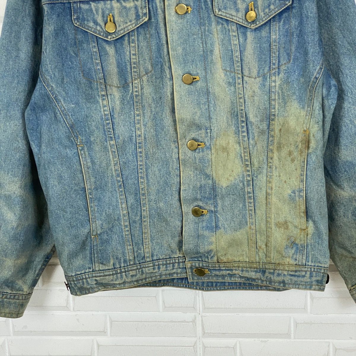 Vintage Vintage Japanese Denim Button Up Jacket Size US M / EU 48-50 / 2 - 6 Thumbnail