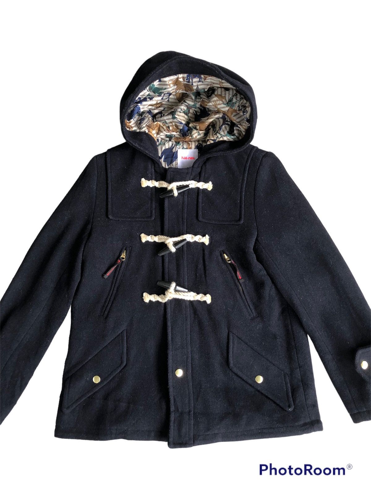 Issey Miyake Ne-net Duffle Coat Hoddie Issey Miyake Size US S / EU 44-46 / 1 - 3 Thumbnail