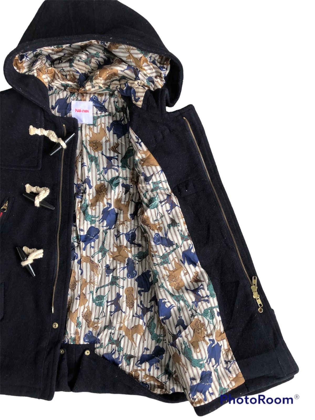 Issey Miyake Ne-net Duffle Coat Hoddie Issey Miyake Size US S / EU 44-46 / 1 - 6 Thumbnail