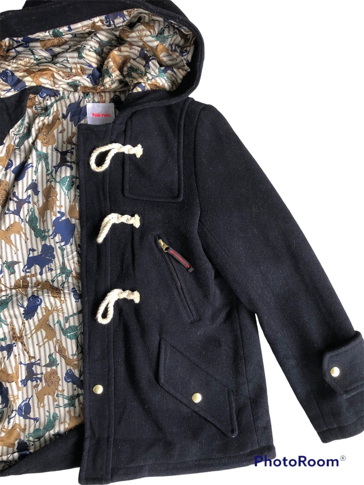 Issey Miyake Ne-net Duffle Coat Hoddie Issey Miyake Size US S / EU 44-46 / 1 - 9 Thumbnail