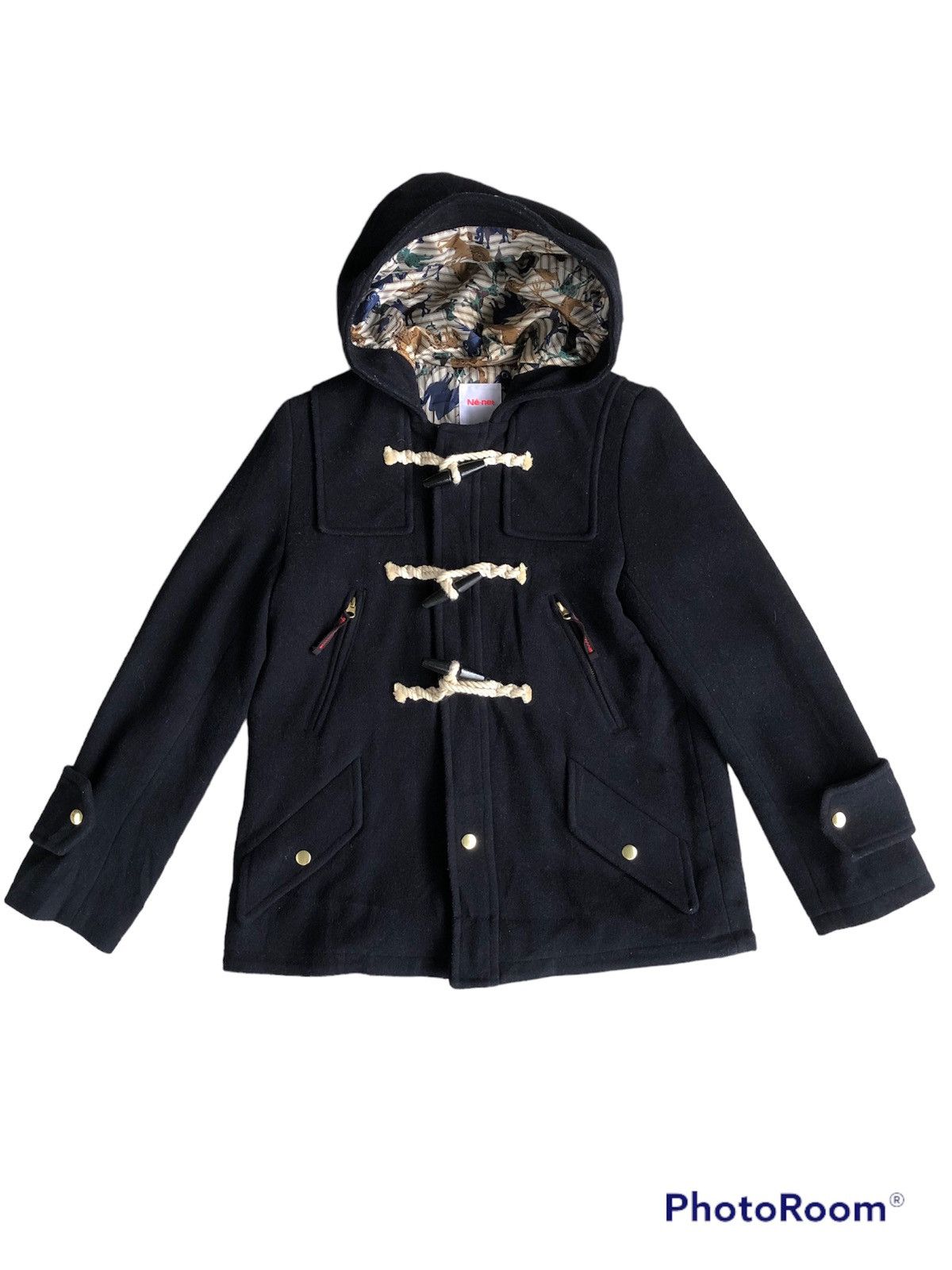 Issey Miyake Ne-net Duffle Coat Hoddie Issey Miyake Size US S / EU 44-46 / 1 - 1 Thumbnail