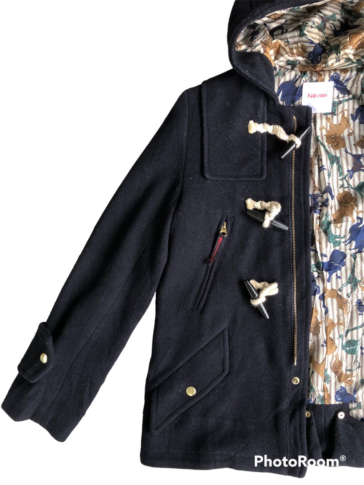 Issey Miyake Ne-net Duffle Coat Hoddie Issey Miyake Size US S / EU 44-46 / 1 - 7 Thumbnail