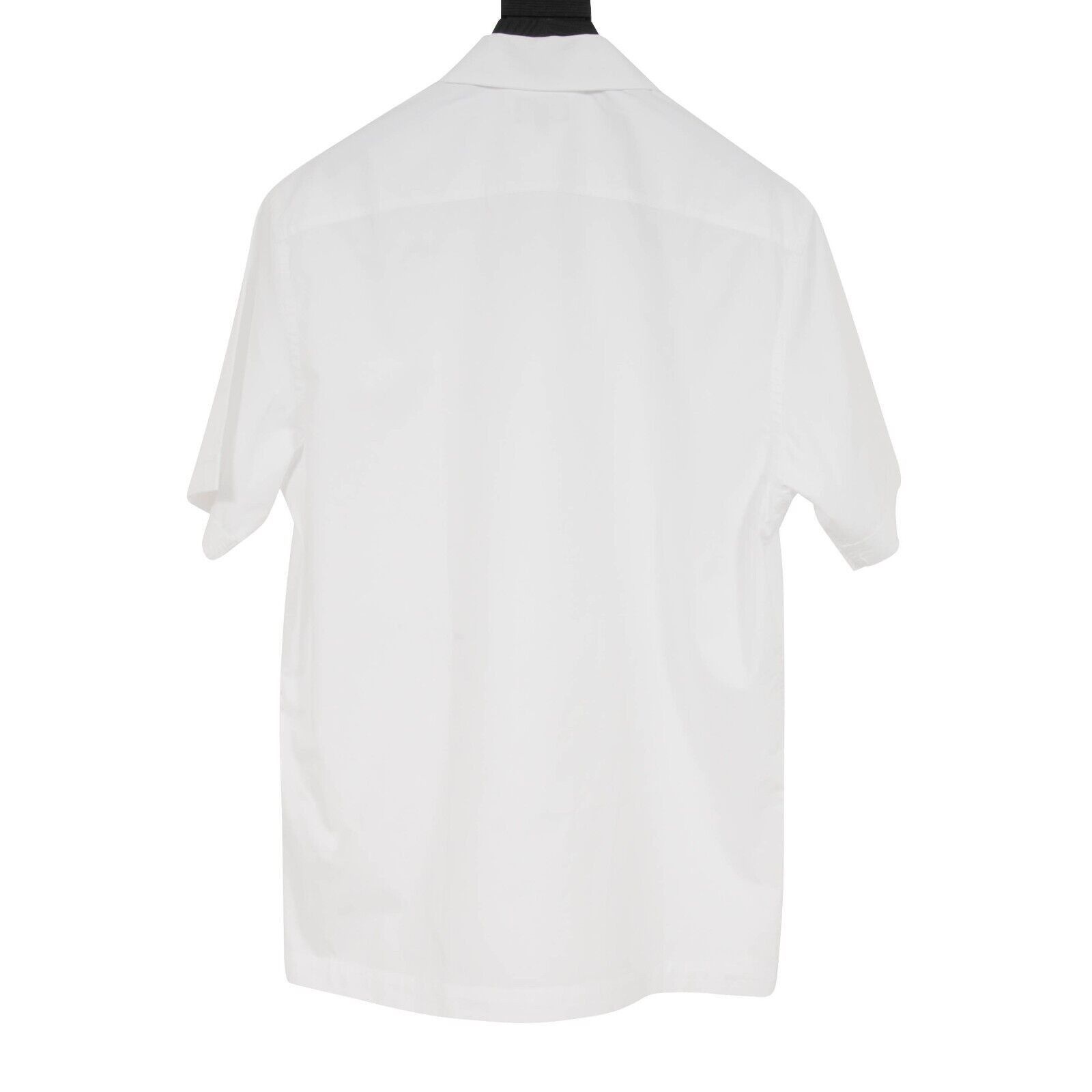 Fendi White Embroidered Floral Button Down Bowling Shirt 39 Size US M / EU 48-50 / 2 - 2 Thumbnail