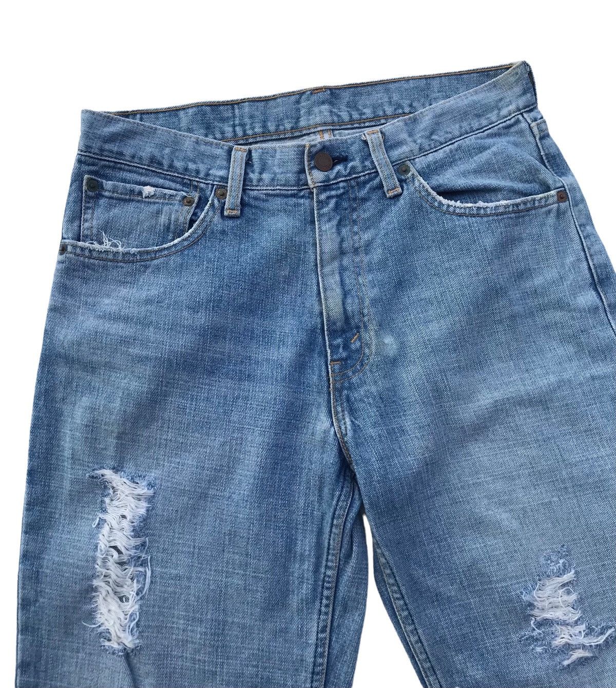 Levi's Levis Distressed Denim Fashion Pants Size US 30 / EU 46 - 2 Thumbnail