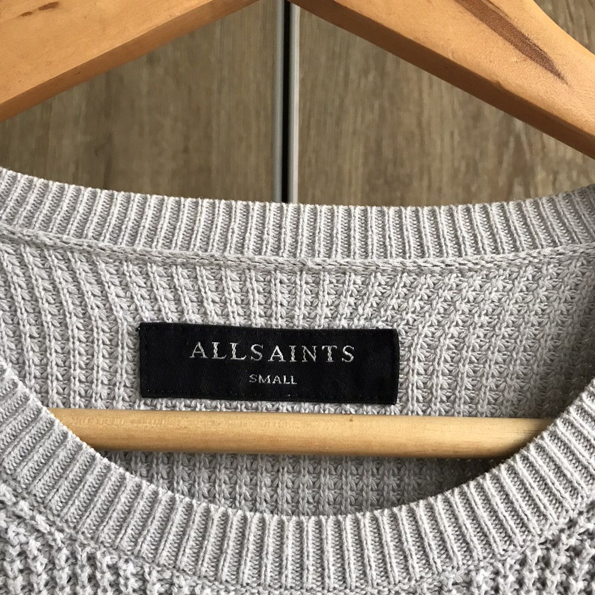 Allsaints Allsaints sweatshirt knitted sweaters mens size S / M Size US S / EU 44-46 / 1 - 4 Thumbnail