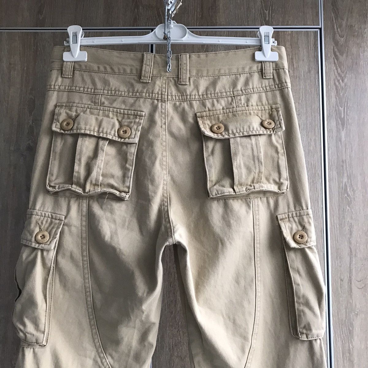 Japanese Brand Mustway Multipockets Cargo Pants Rare Big Boy Size US 34 / EU 50 - 5 Thumbnail