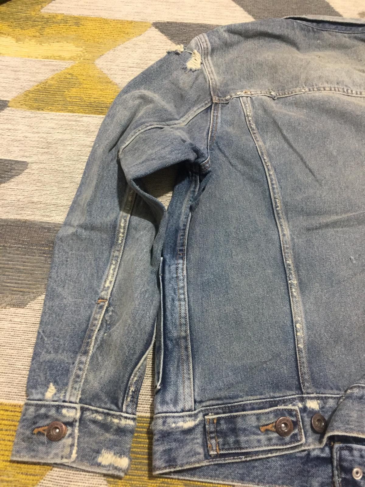 Levi's Made & Crafted Type Il Worn Trucker Jacket Trashed Size US S / EU 44-46 / 1 - 10 Thumbnail