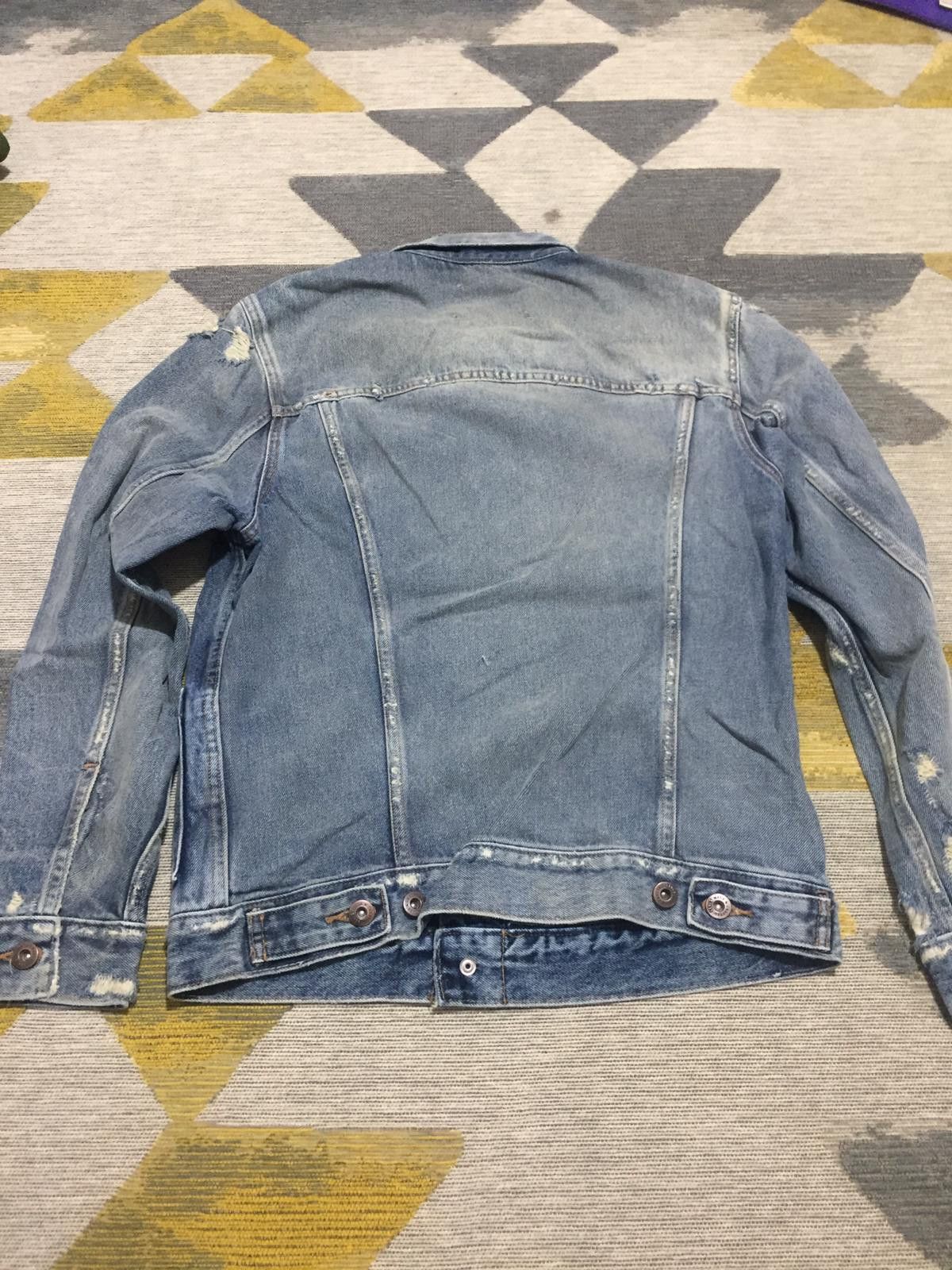 Levi's Made & Crafted Type Il Worn Trucker Jacket Trashed Size US S / EU 44-46 / 1 - 9 Thumbnail