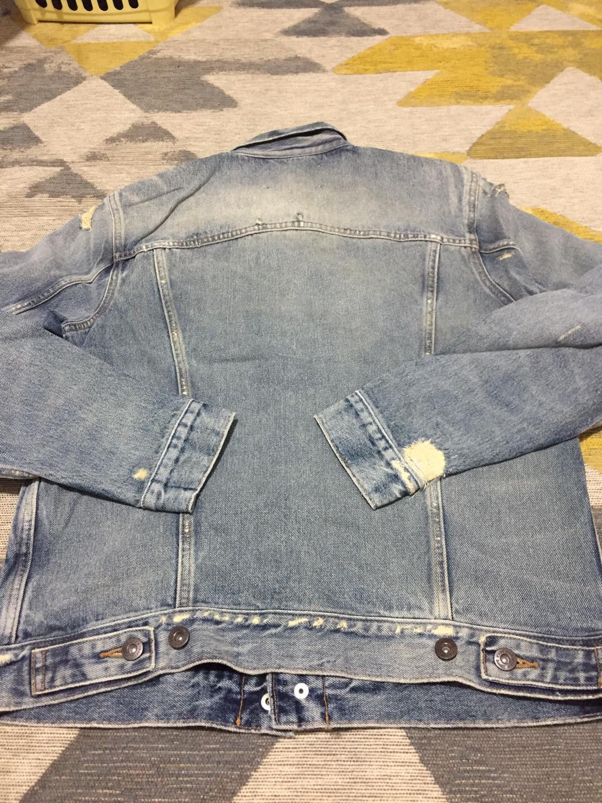 Levi's Made & Crafted Type Il Worn Trucker Jacket Trashed Size US M / EU 48-50 / 2 - 10 Thumbnail