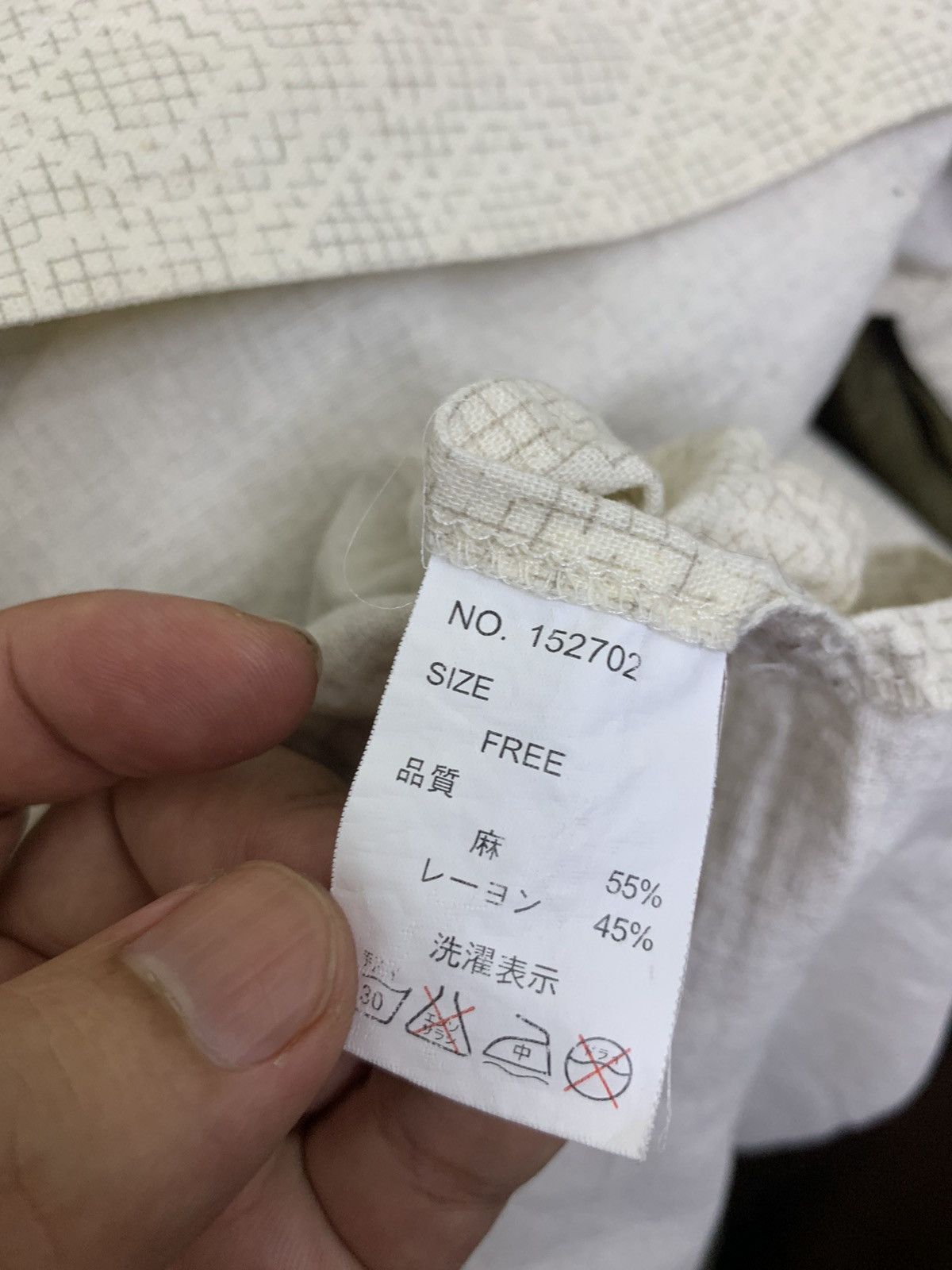 Japanese Brand Vintage Kimono Japan Free Size (26.5in x 30.5in) Size ONE SIZE - 7 Thumbnail