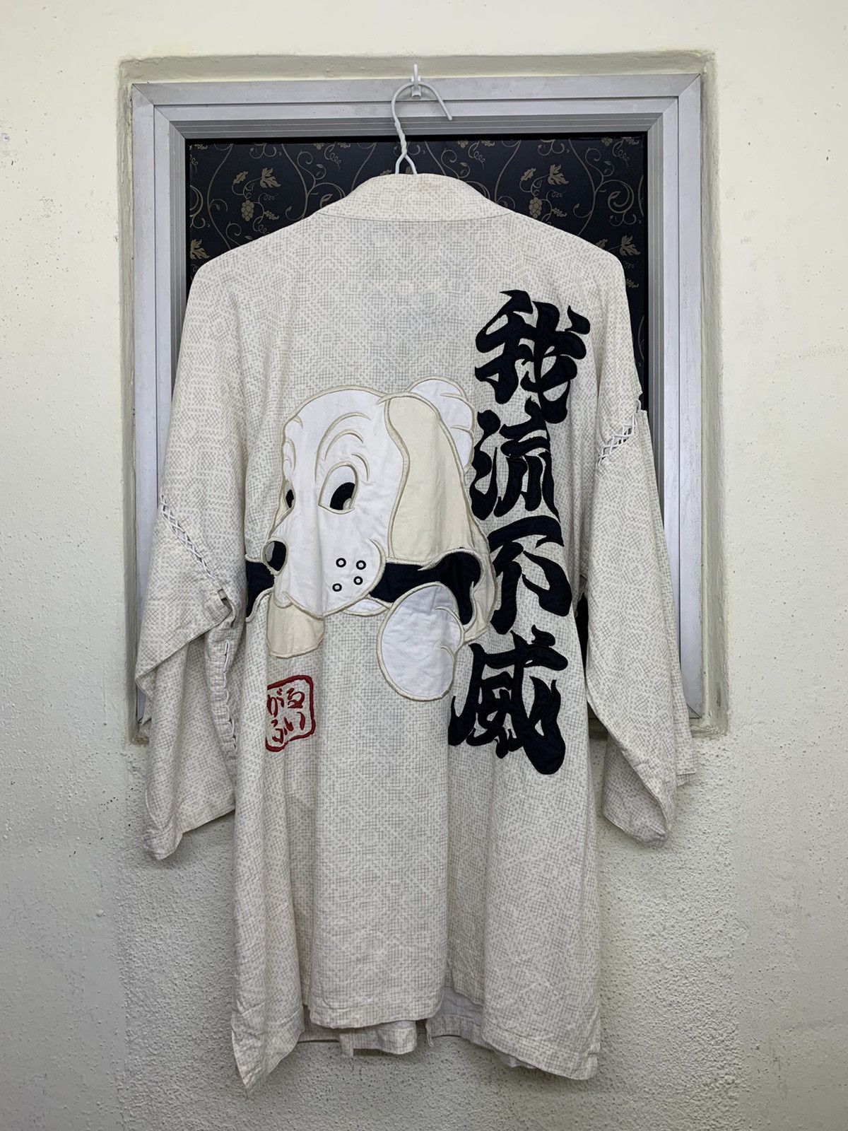 Japanese Brand Vintage Kimono Japan Free Size (26.5in x 30.5in) Size ONE SIZE - 1 Thumbnail