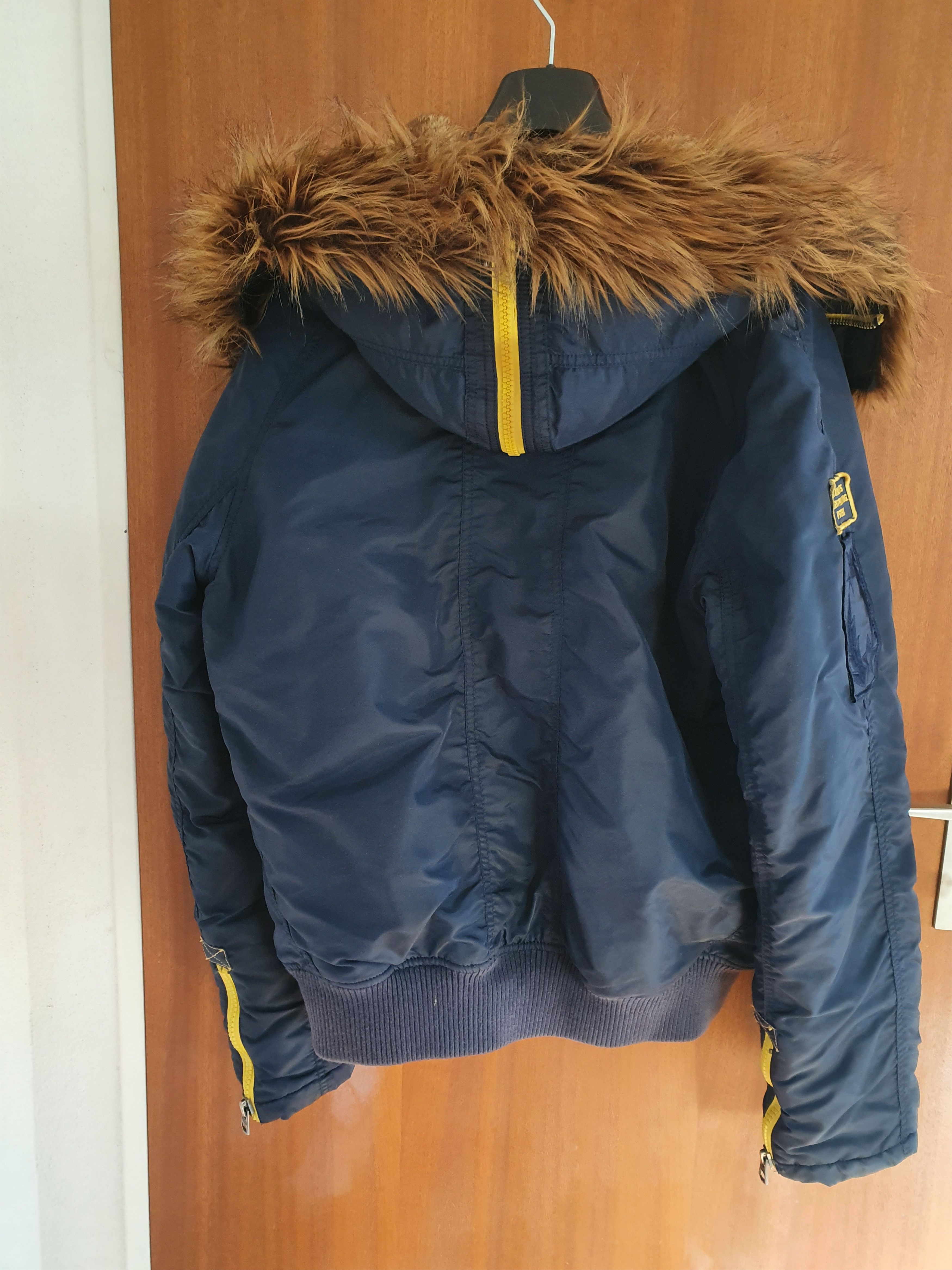 Blue Bomber jacket