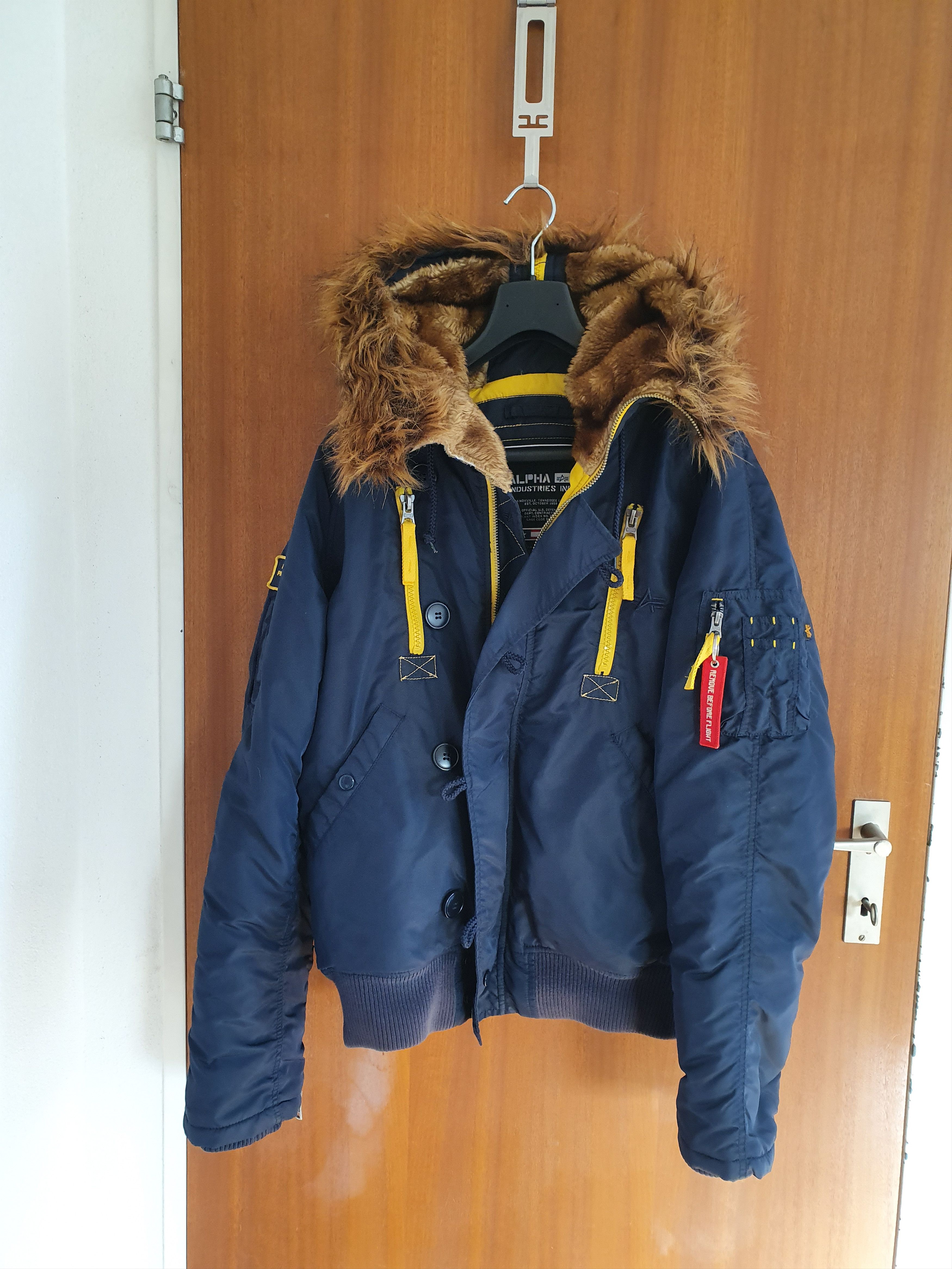 Blue Bomber jacket