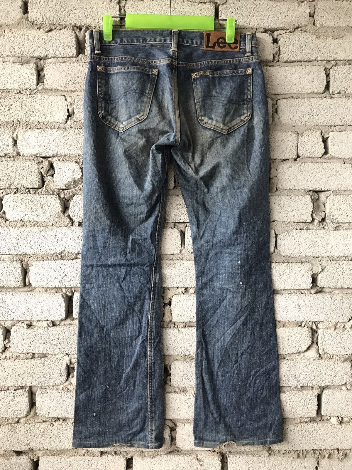 Lee × Vintage Vintage Flare Lee Riders Distressed Size 30" / US 8 / IT 44 - 2 Thumbnail
