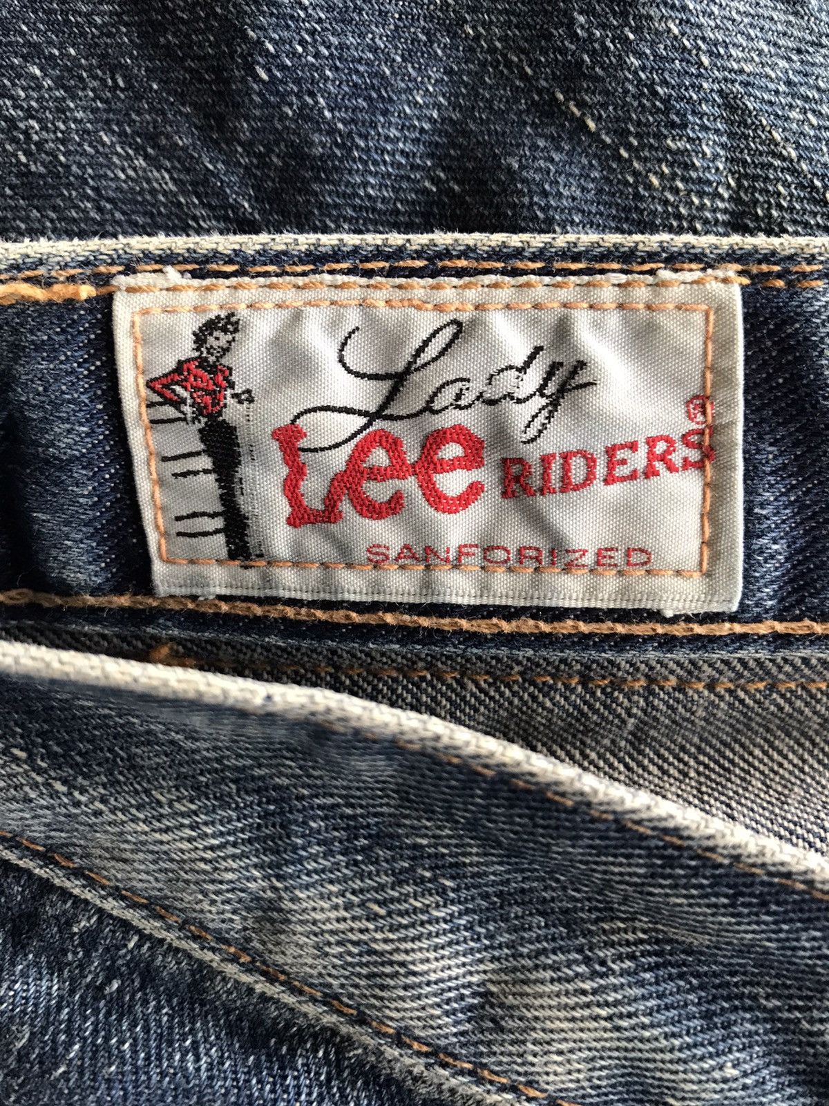 Lee × Vintage Vintage Flare Lee Riders Distressed Size 30" / US 8 / IT 44 - 13 Thumbnail