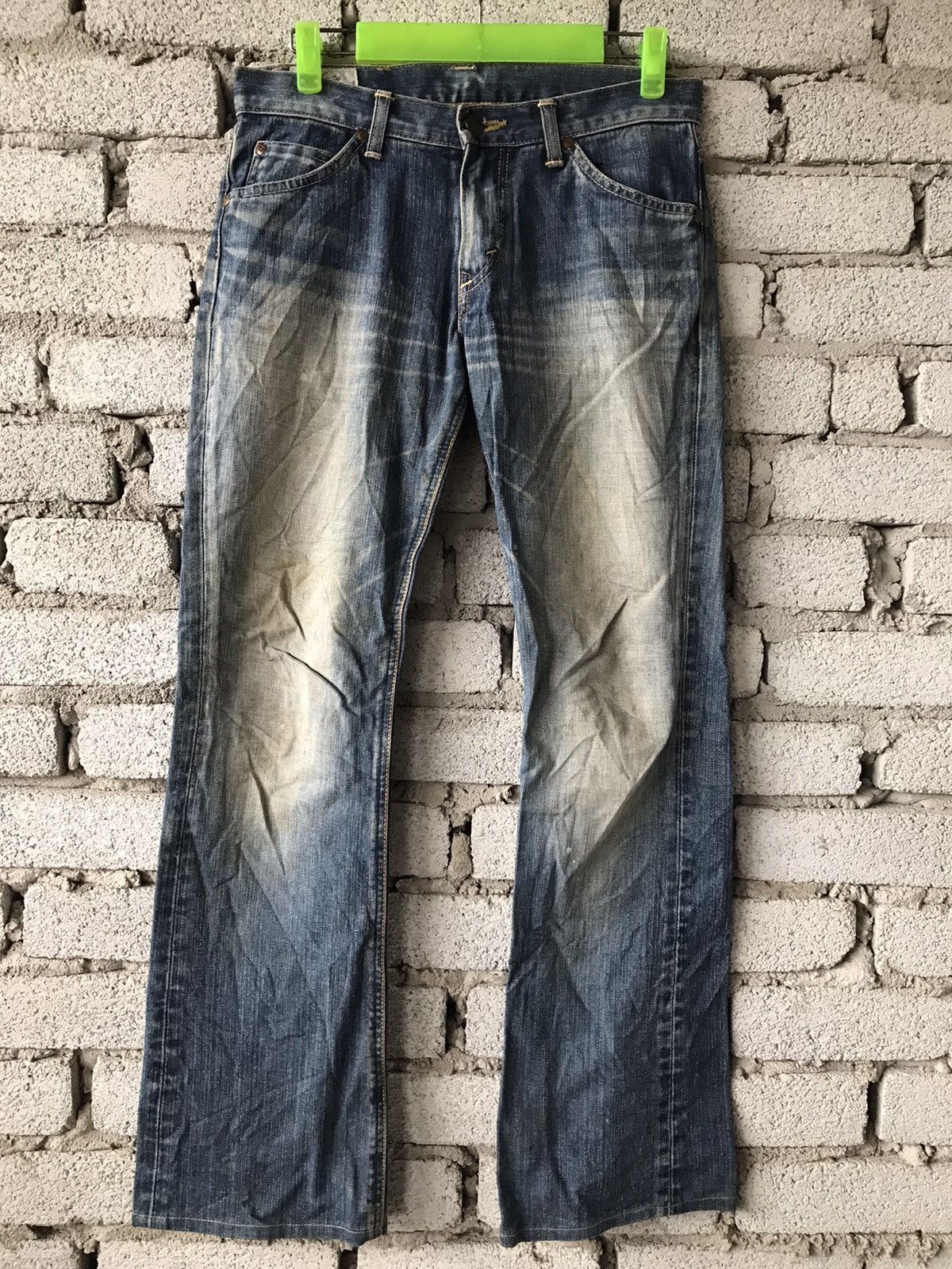 Vintage Flare Lee Riders Distressed