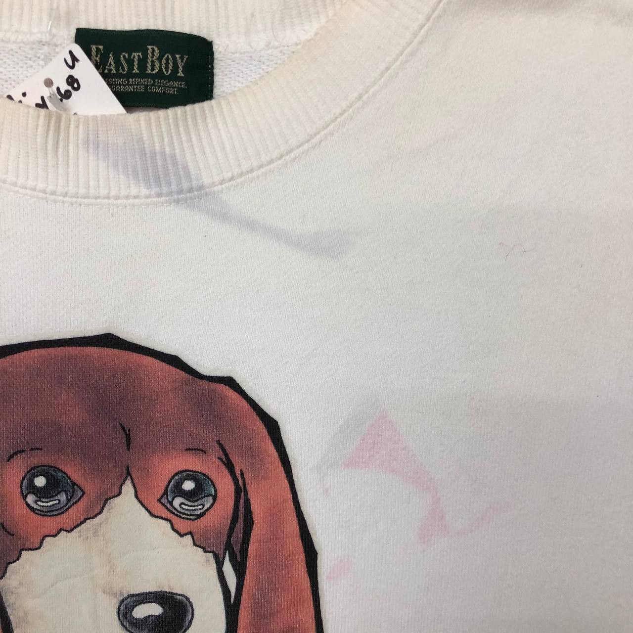 Japanese Brand × Vintage Y268 VTG EASTBOY DOG WEAR VARSITY SWEATSHIRT Size US M / EU 48-50 / 2 - 5 Thumbnail