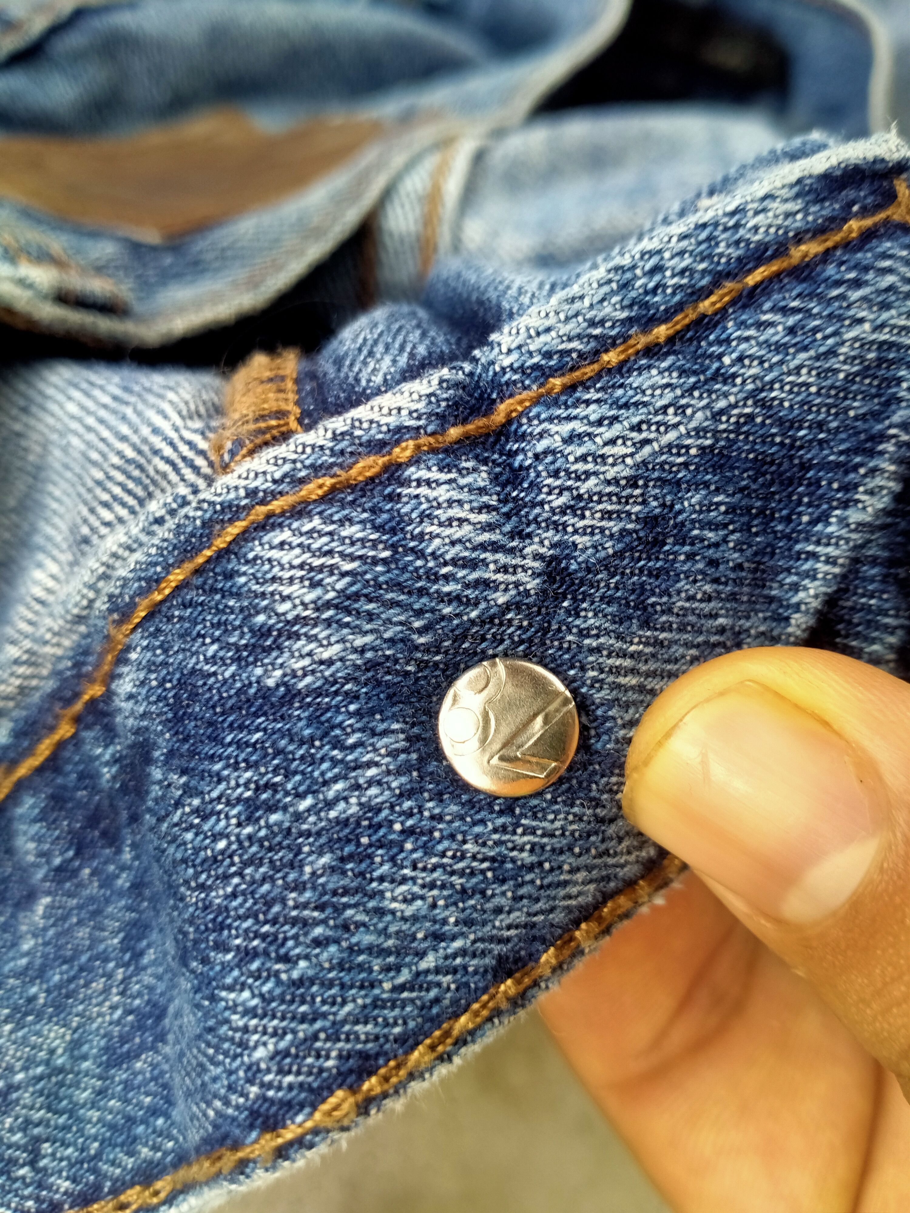 Calvin Klein CALVIN KLEIN STRAIGHT CUT NON SELVEDGE DENIM Size US 36 / EU 52 - 7 Thumbnail