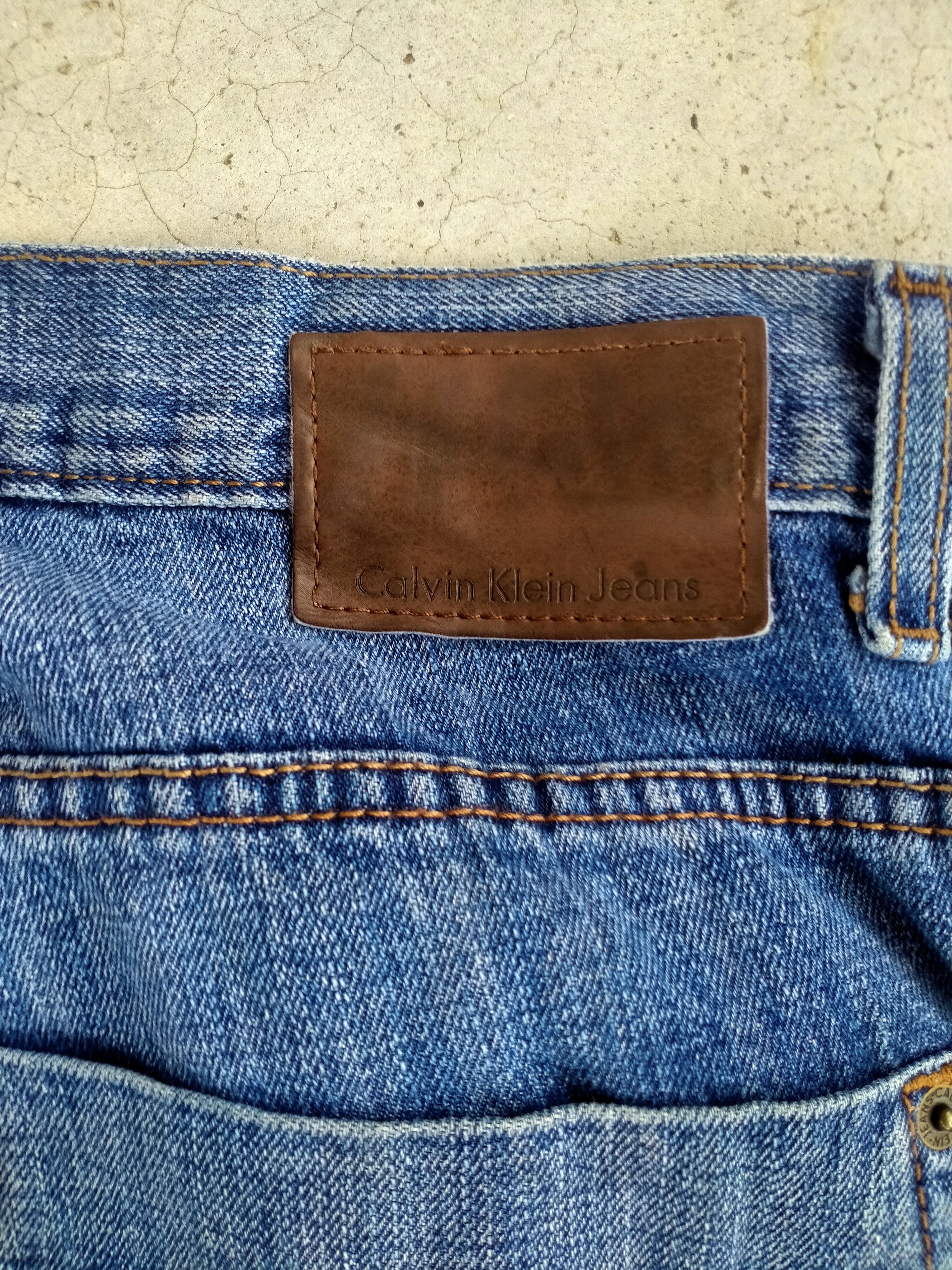 Calvin Klein CALVIN KLEIN STRAIGHT CUT NON SELVEDGE DENIM Size US 36 / EU 52 - 6 Thumbnail