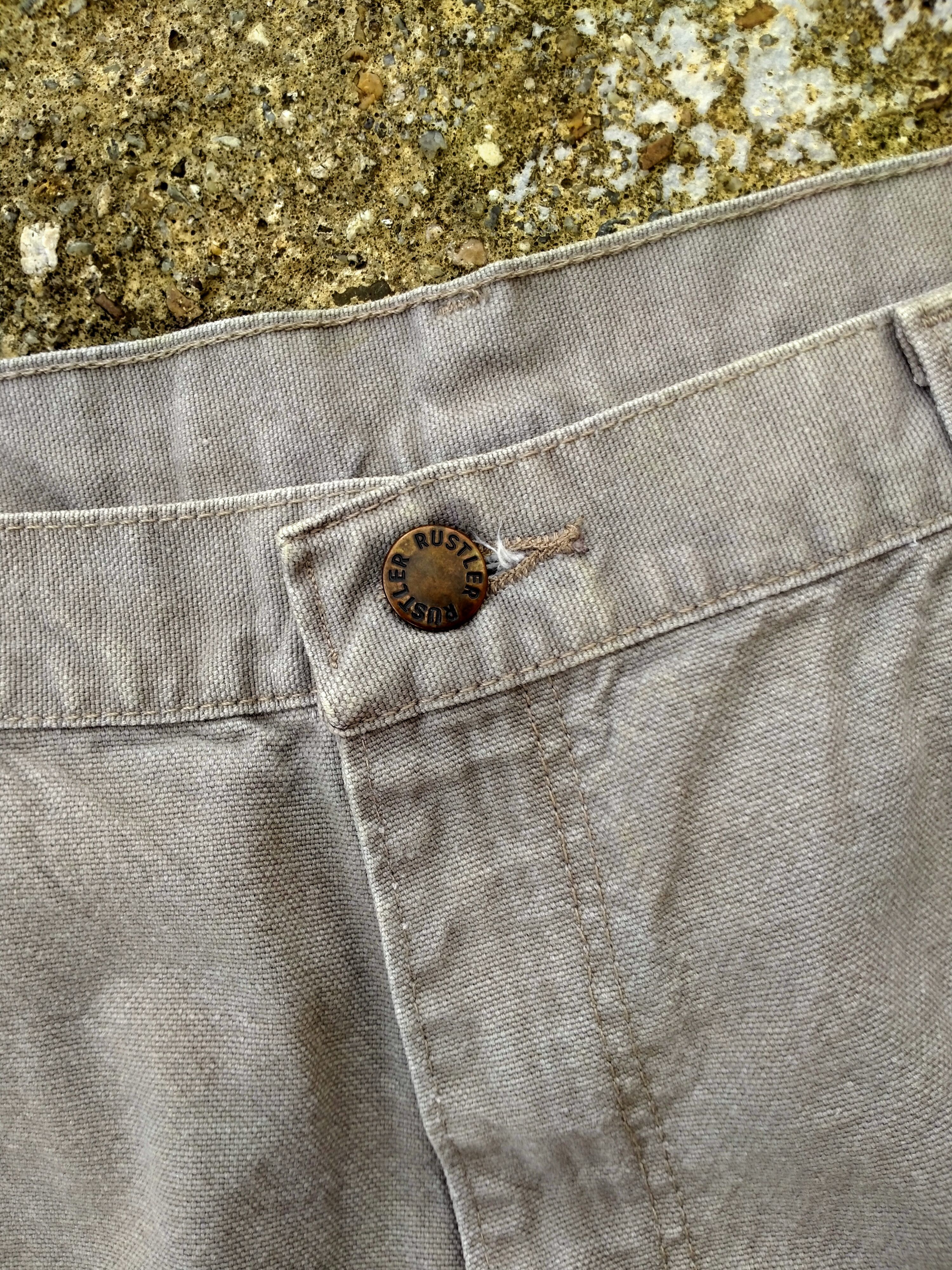 Vintage RUSTLER CARPENTER PANTS Size US 36 / EU 52 - 3 Thumbnail