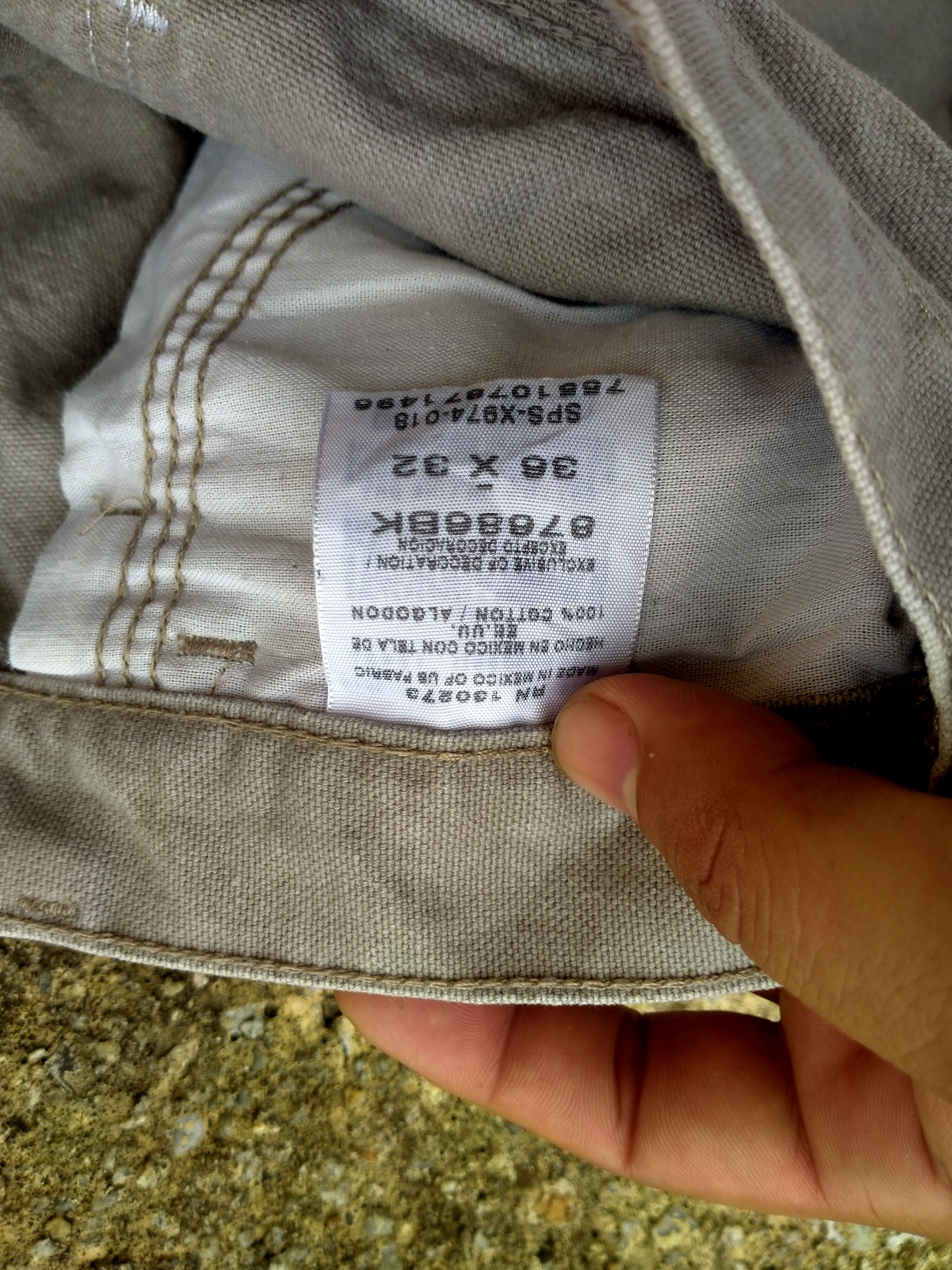 Vintage RUSTLER CARPENTER PANTS Size US 36 / EU 52 - 6 Thumbnail