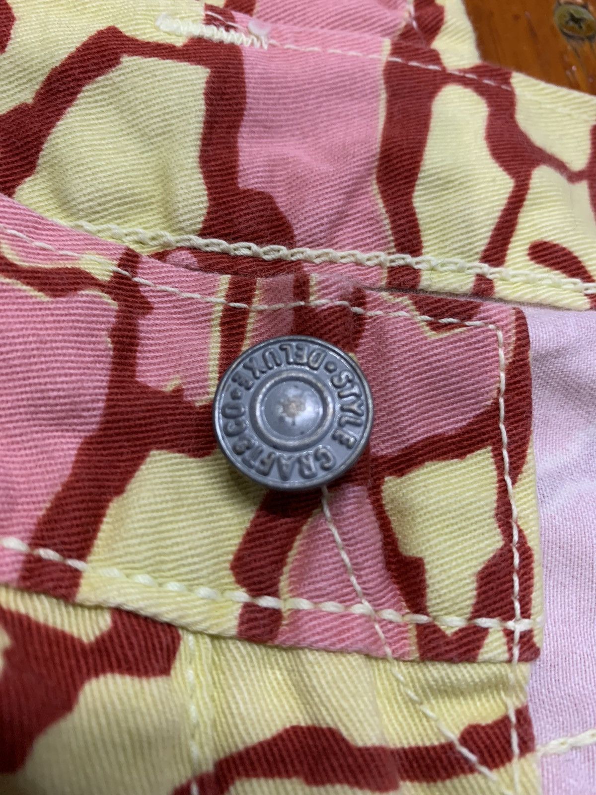 Evisu × Japanese Brand × Vintage Vintage Evisu All Over Print Pant Size 28" / US 6 / IT 42 - 9 Thumbnail