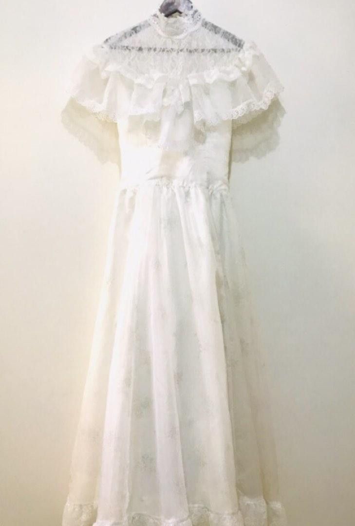 Gunne Sax Vintage wedding gown
