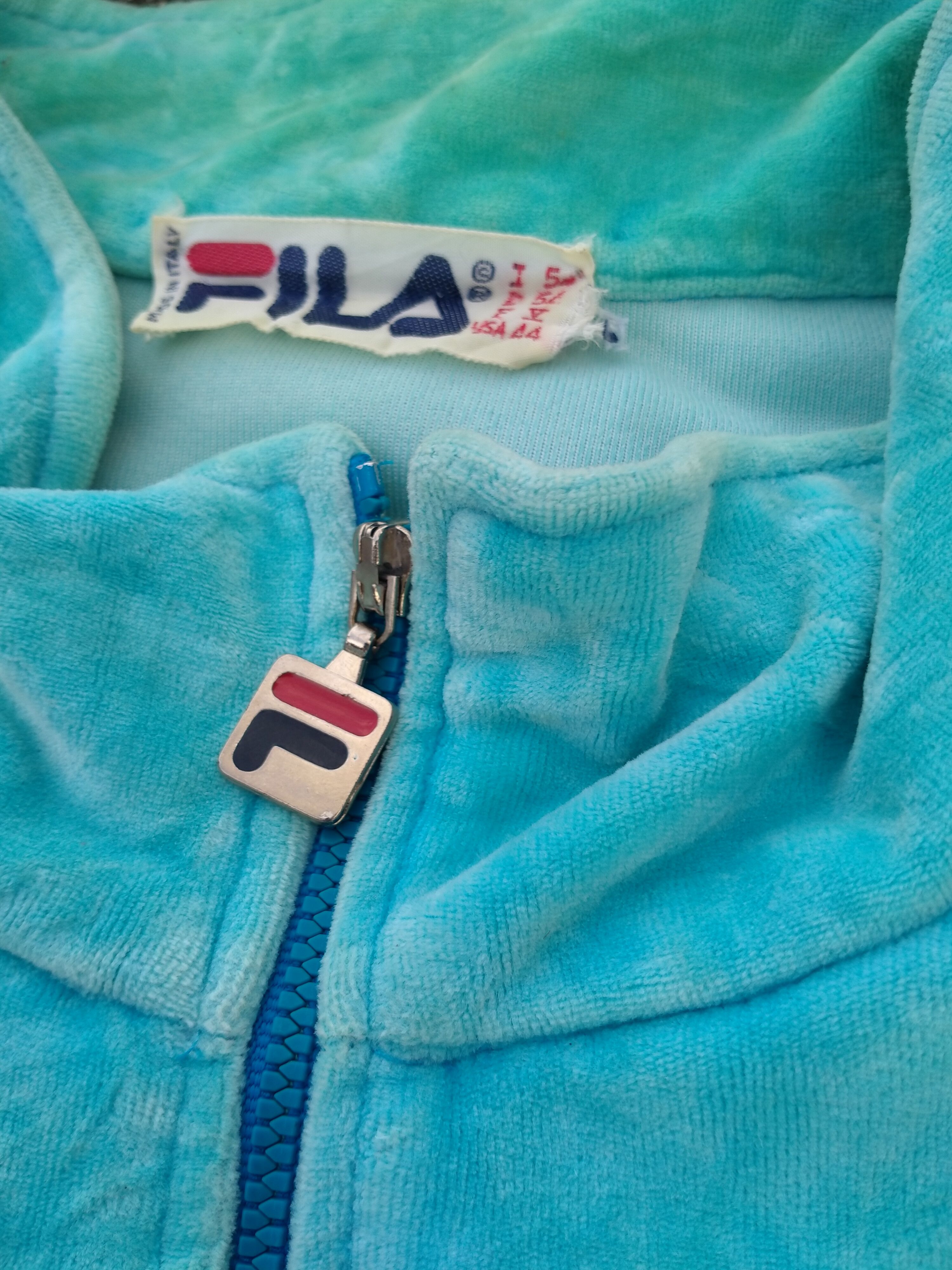 Fila × Vintage FILA ZIPPER FLEECE JACKET Size US XXL / EU 58 / 5 - 8 Thumbnail
