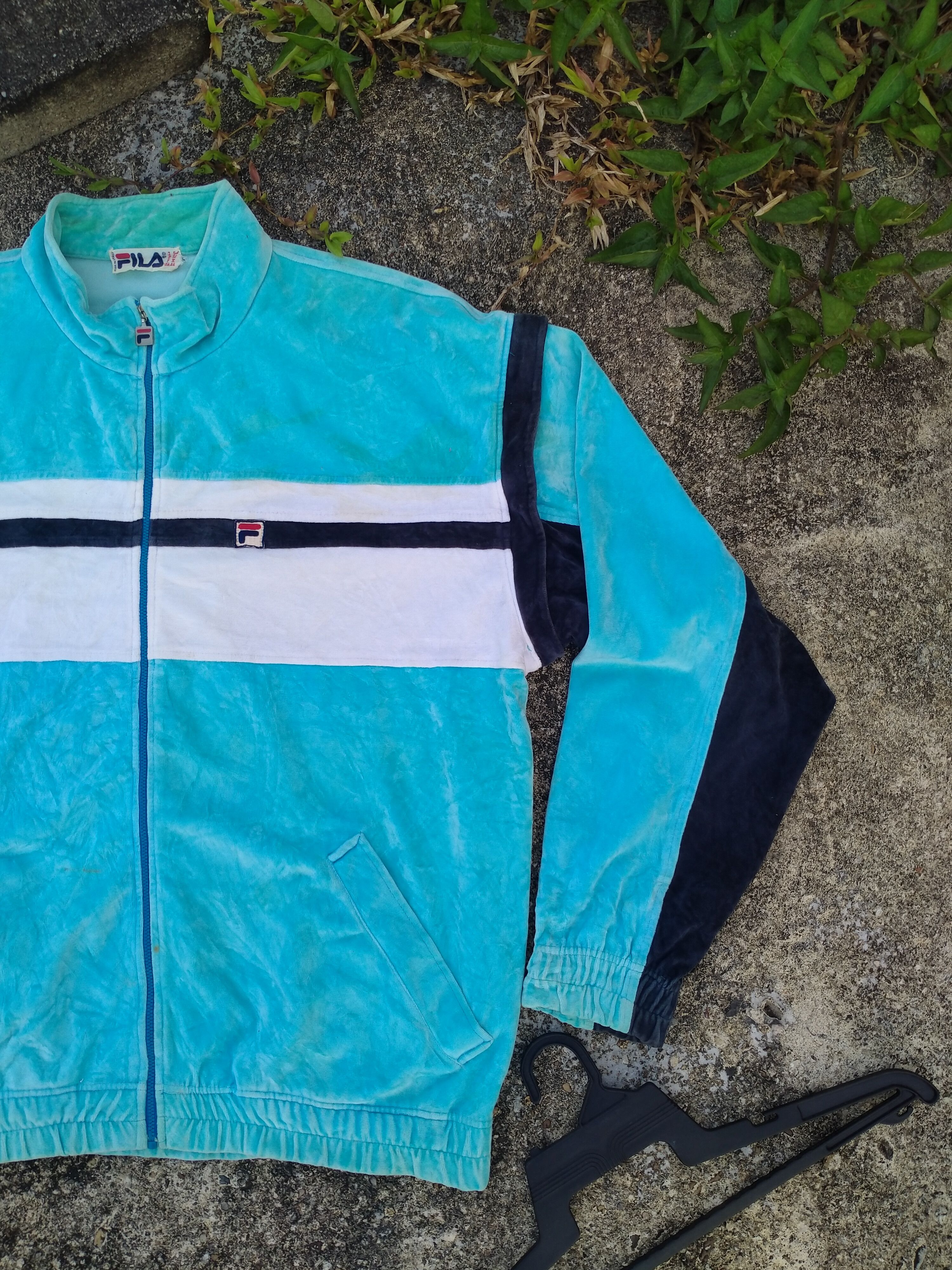 Fila × Vintage FILA ZIPPER FLEECE JACKET Size US XXL / EU 58 / 5 - 2 Thumbnail