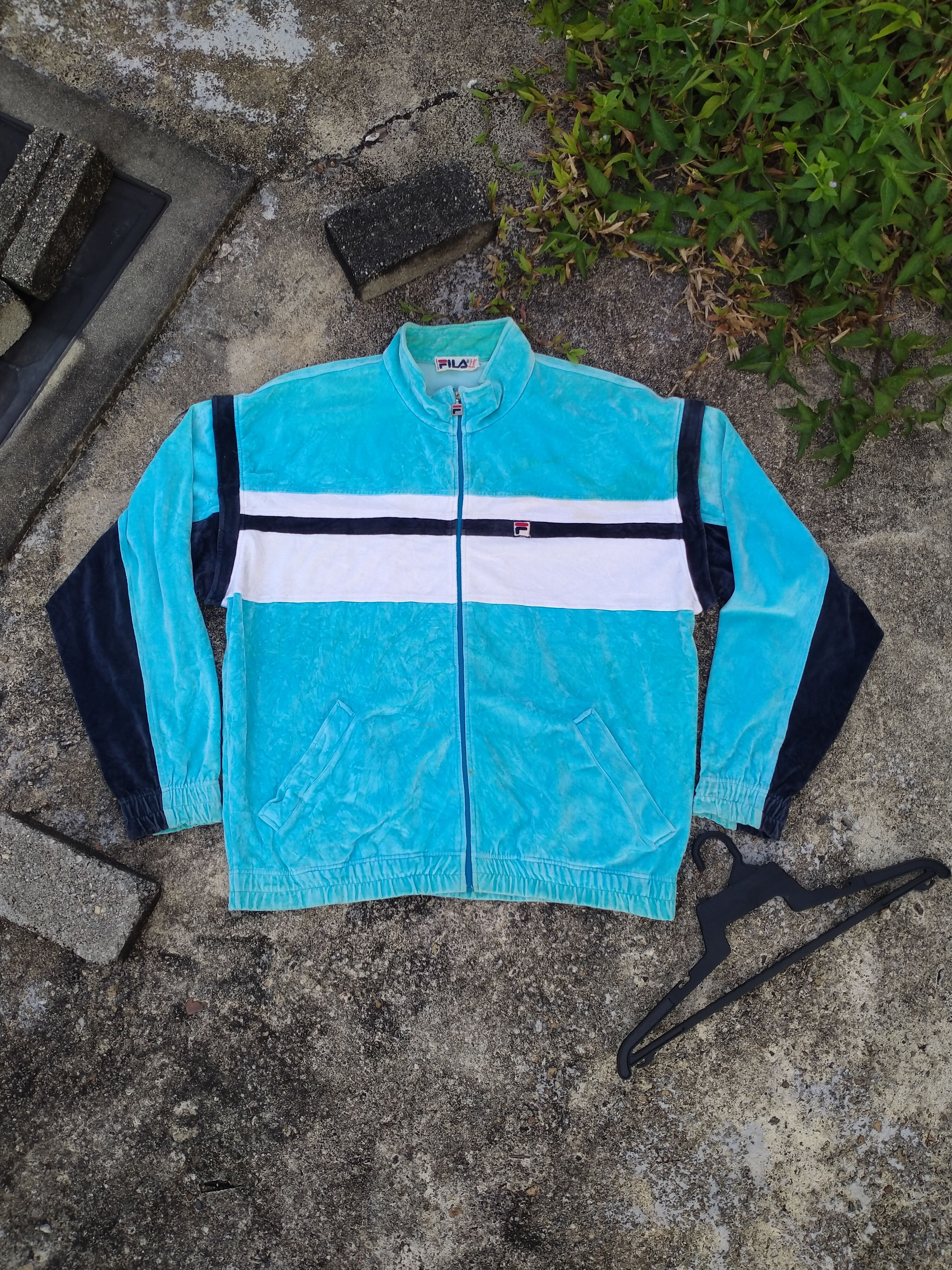 Fila × Vintage FILA ZIPPER FLEECE JACKET Size US XXL / EU 58 / 5 - 1 Thumbnail