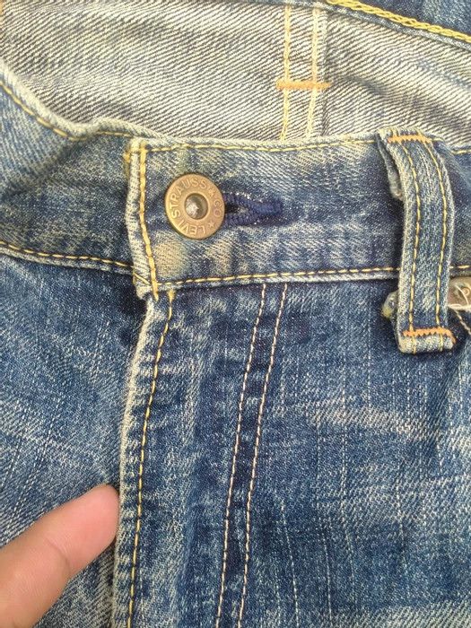 Japanese Brand DISTRESSED LEVIS LOT 503 STRAIGHTCUT JEAN Size US 32 / EU 48 - 2 Thumbnail