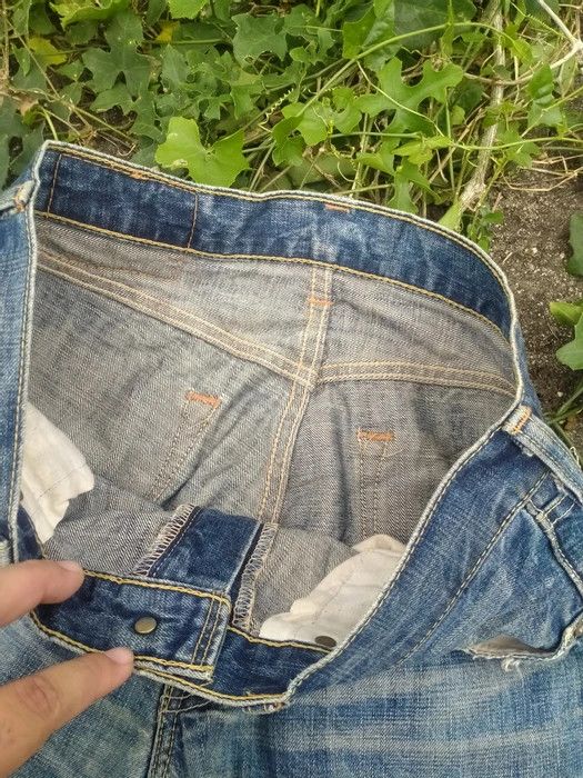 Japanese Brand DISTRESSED LEVIS LOT 503 STRAIGHTCUT JEAN Size US 32 / EU 48 - 4 Thumbnail