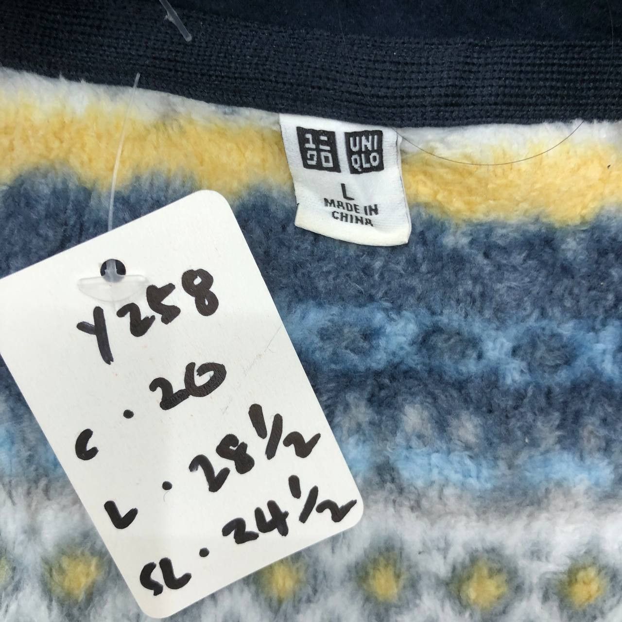 Japanese Brand Y258 JAPAN UNIQLO FLEECE JACKET Size US L / EU 52-54 / 3 - 9 Thumbnail