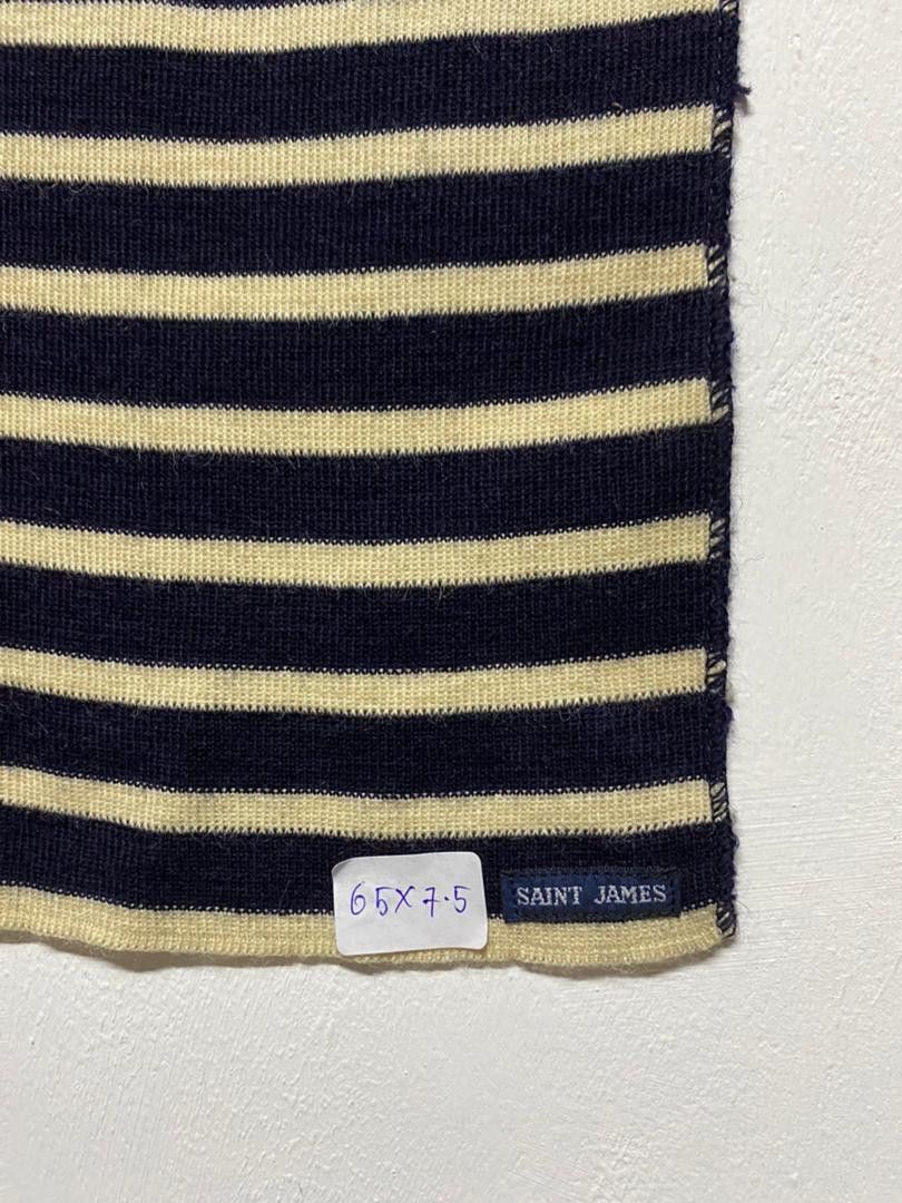 Designer × Saint James × Vintage 💥VINTAGE SAINT JAMES MUFFLER/SCARVES/SCARF Size ONE SIZE - 3 Thumbnail