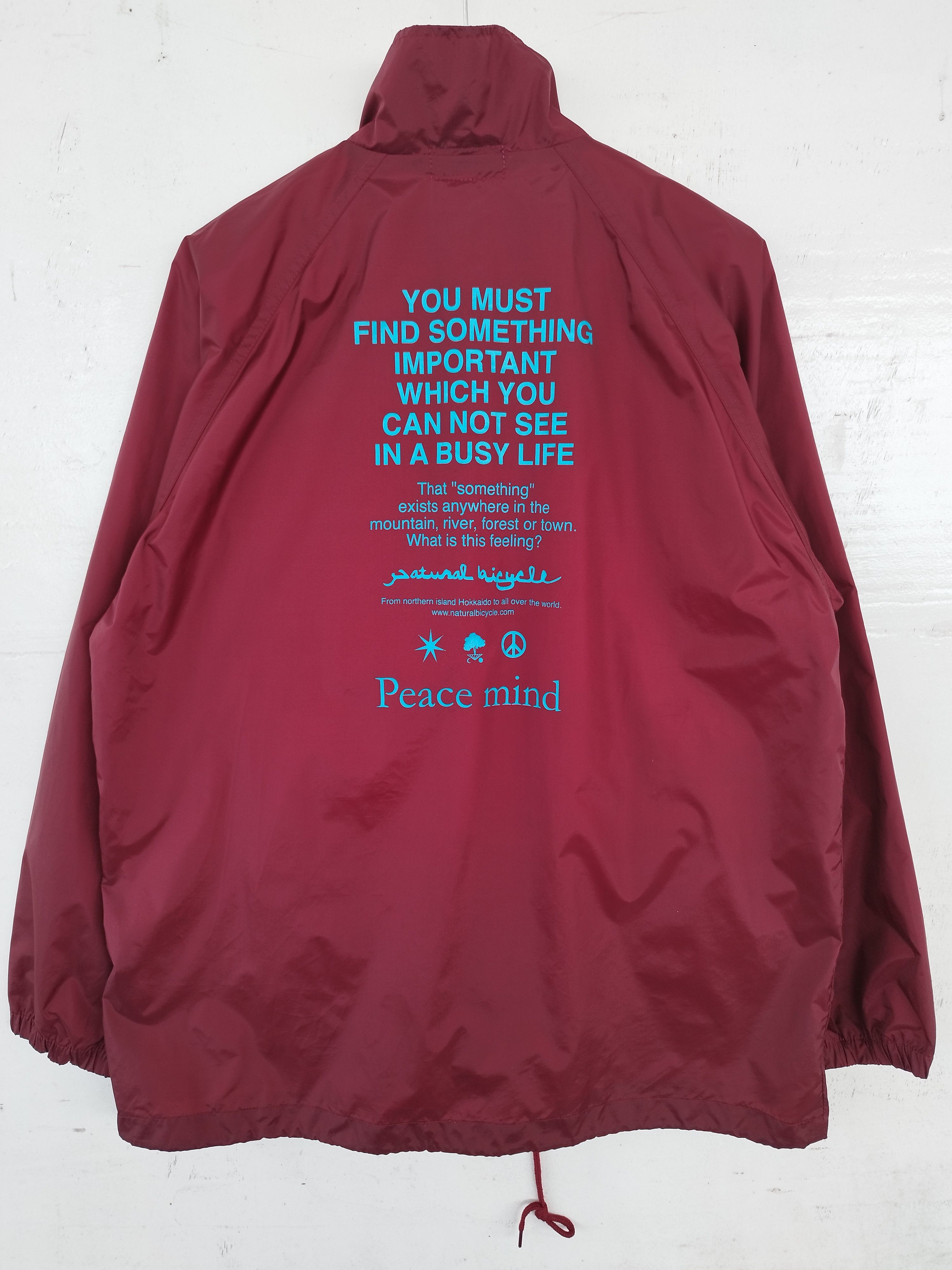 Bicycle Natural bicycle jacket windbreaker coach jacket Size US L / EU 52-54 / 3 - 2 Thumbnail