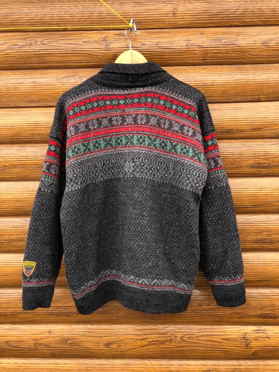 Dale Of Norway Vintage DALE OF NORWAY knit wool sweater 90s Size US L / EU 52-54 / 3 - 3 Thumbnail