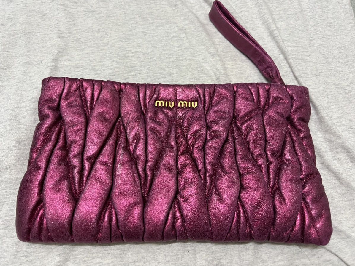 Authentic miu miu - Clutch Bag