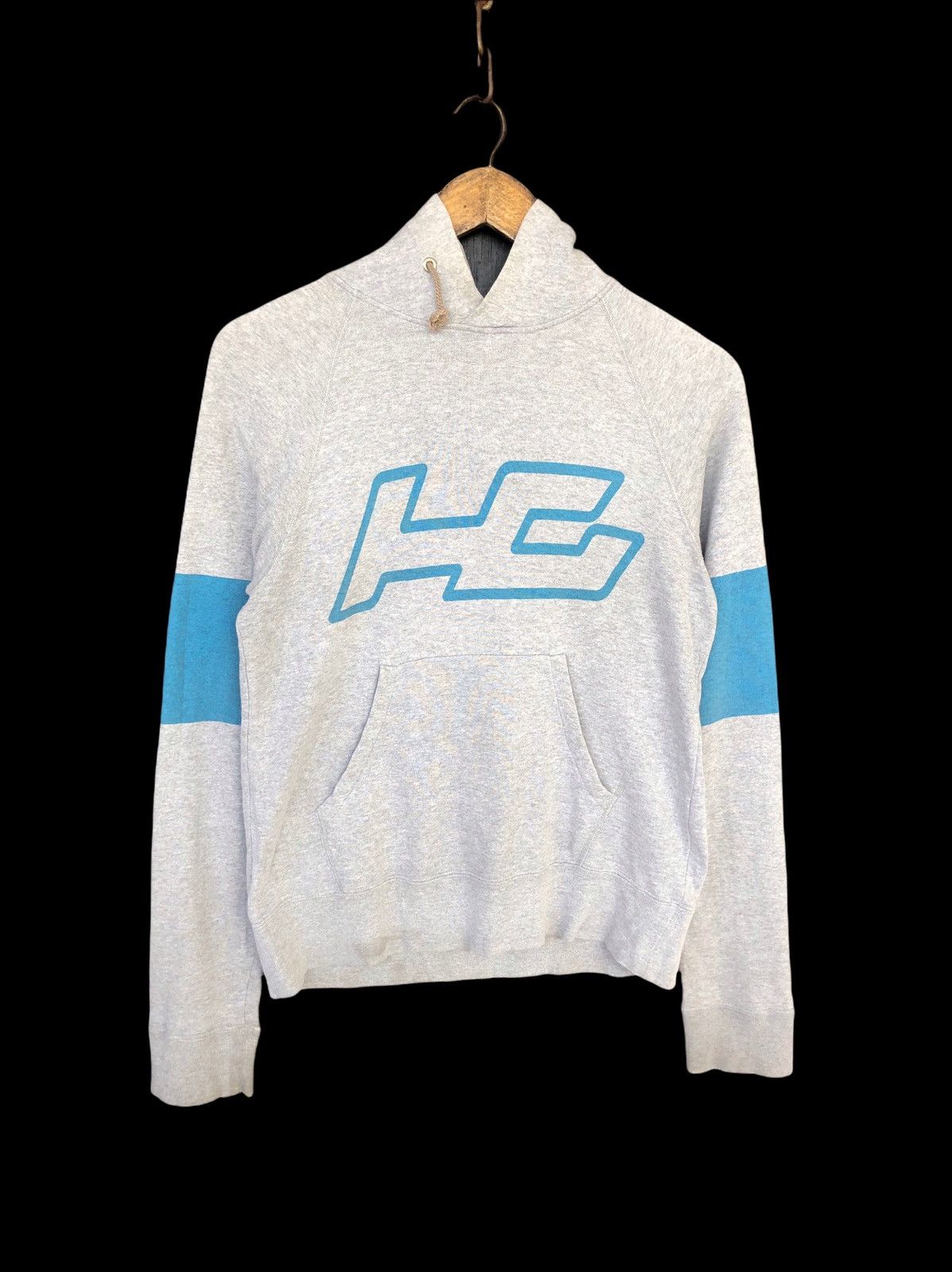 Hiroshi Fujiwara Vintage Hysteric Glamour ™️ Logo Two Tones Hoodie Sweater Size US S / EU 44-46 / 1 - 2 Thumbnail