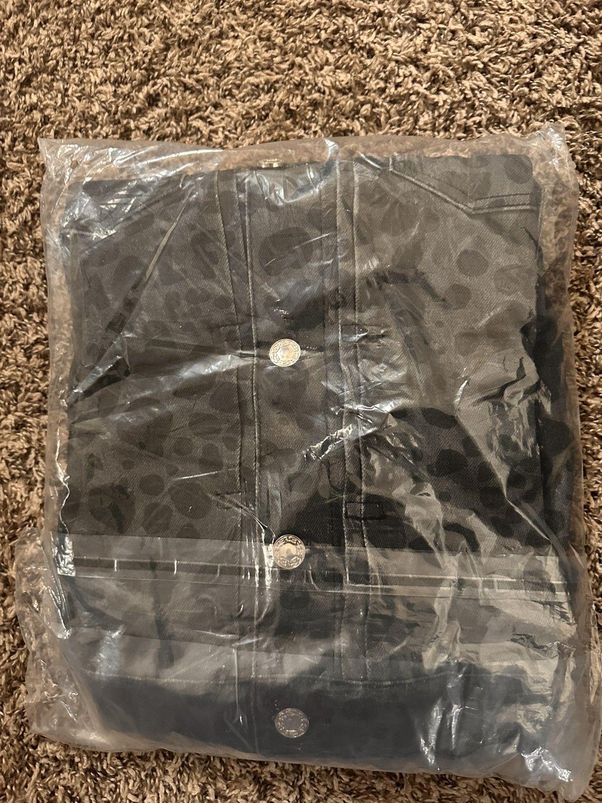 Half Evil Half Evil CHEETAH PRINT DENIM JACKET Size US XL / EU 56 / 4 - 6 Thumbnail