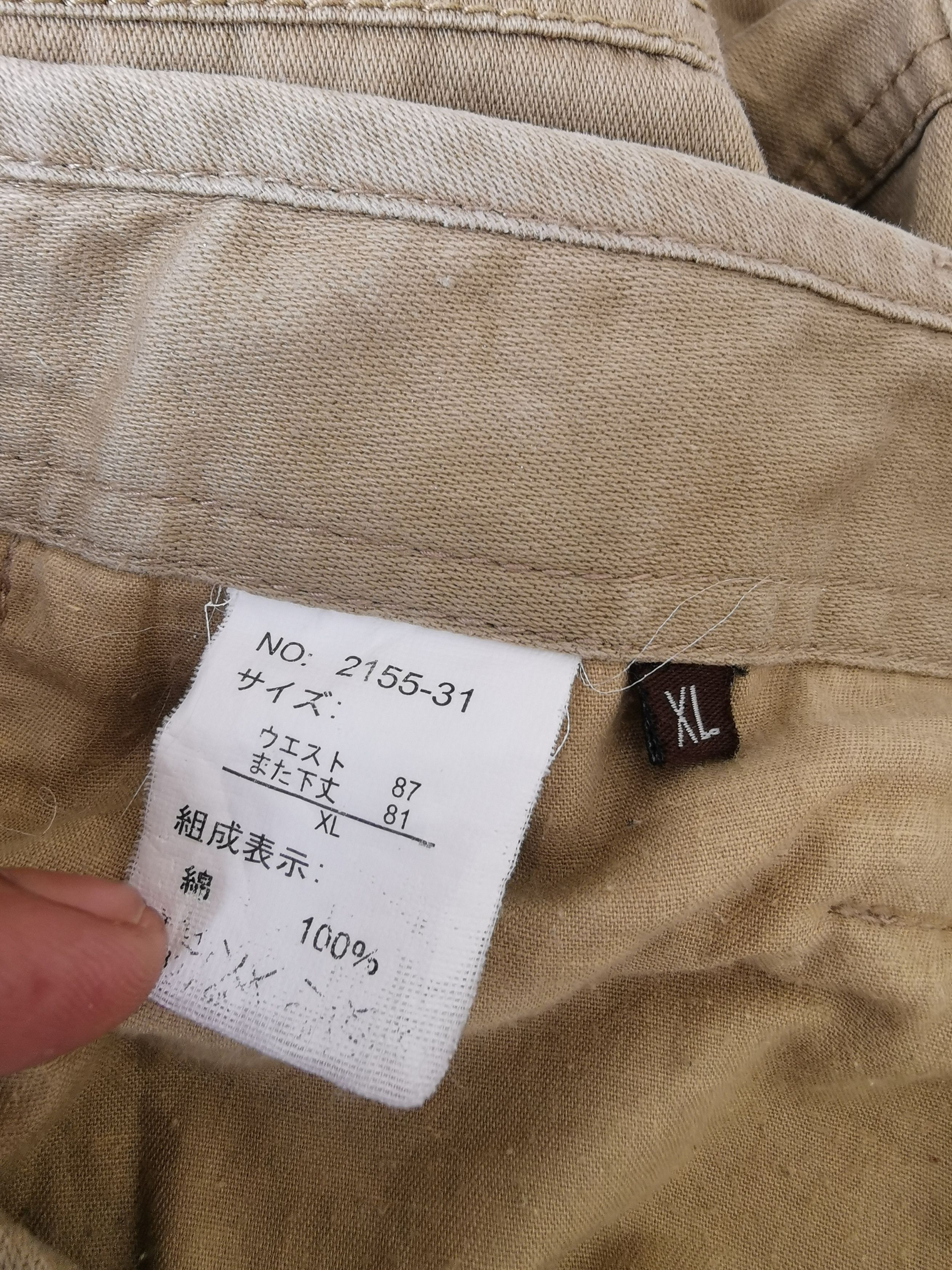 Japanese Brand 💥RARE💥 Japanese Designer Bernings-Sho Bondage Cargo Pant Size US 32 / EU 48 - 15 Thumbnail
