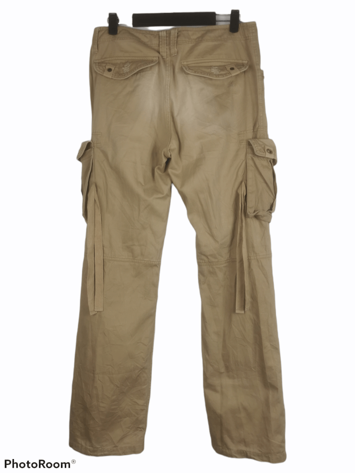 Japanese Brand 💥RARE💥 Japanese Designer Bernings-Sho Bondage Cargo Pant Size US 32 / EU 48 - 10 Thumbnail